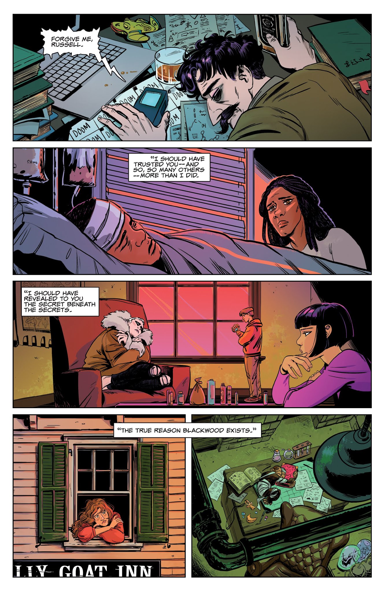 Read online Blackwood comic -  Issue #4 - 24