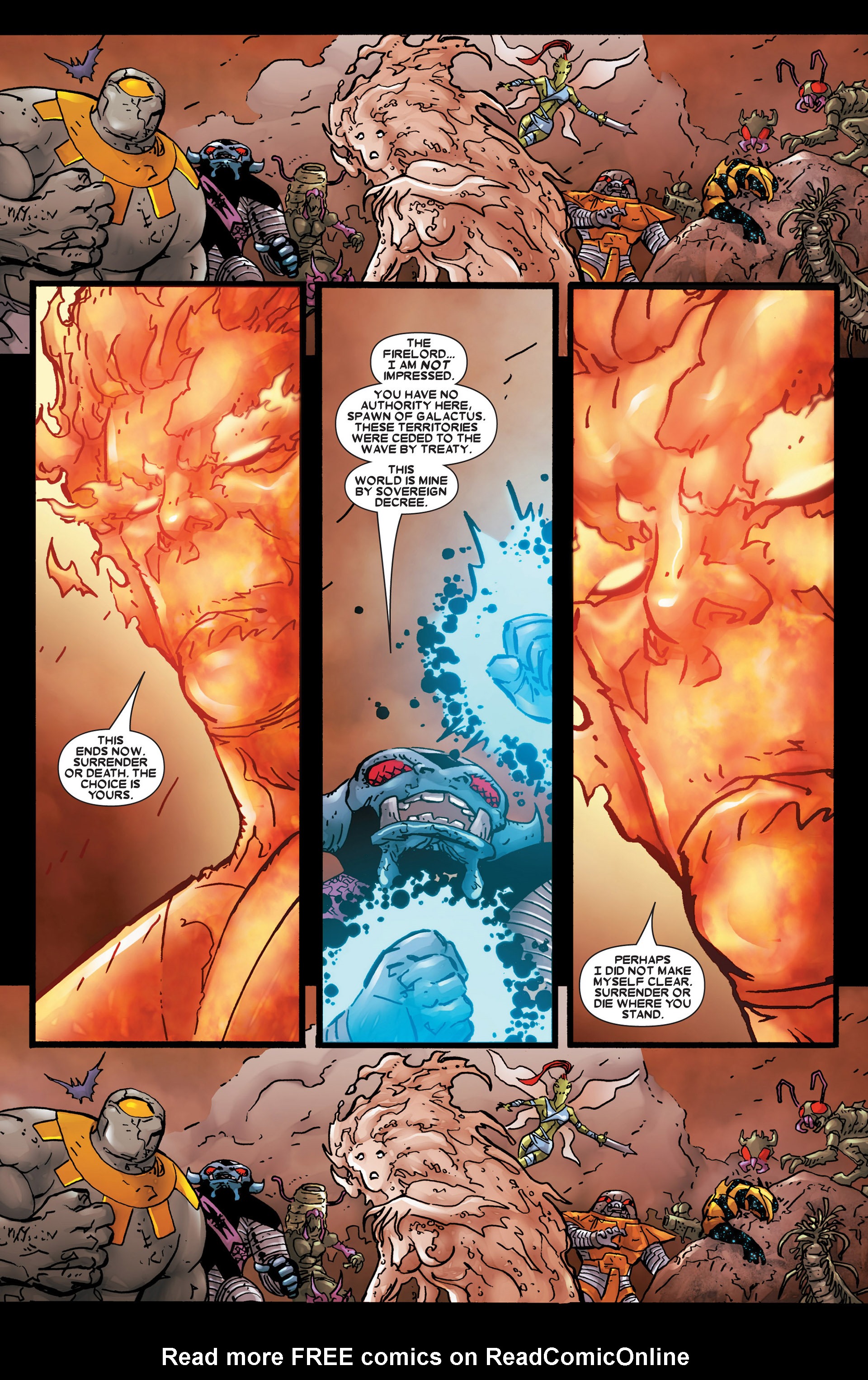 Read online Annihilation: Heralds Of Galactus comic -  Issue #2 - 11
