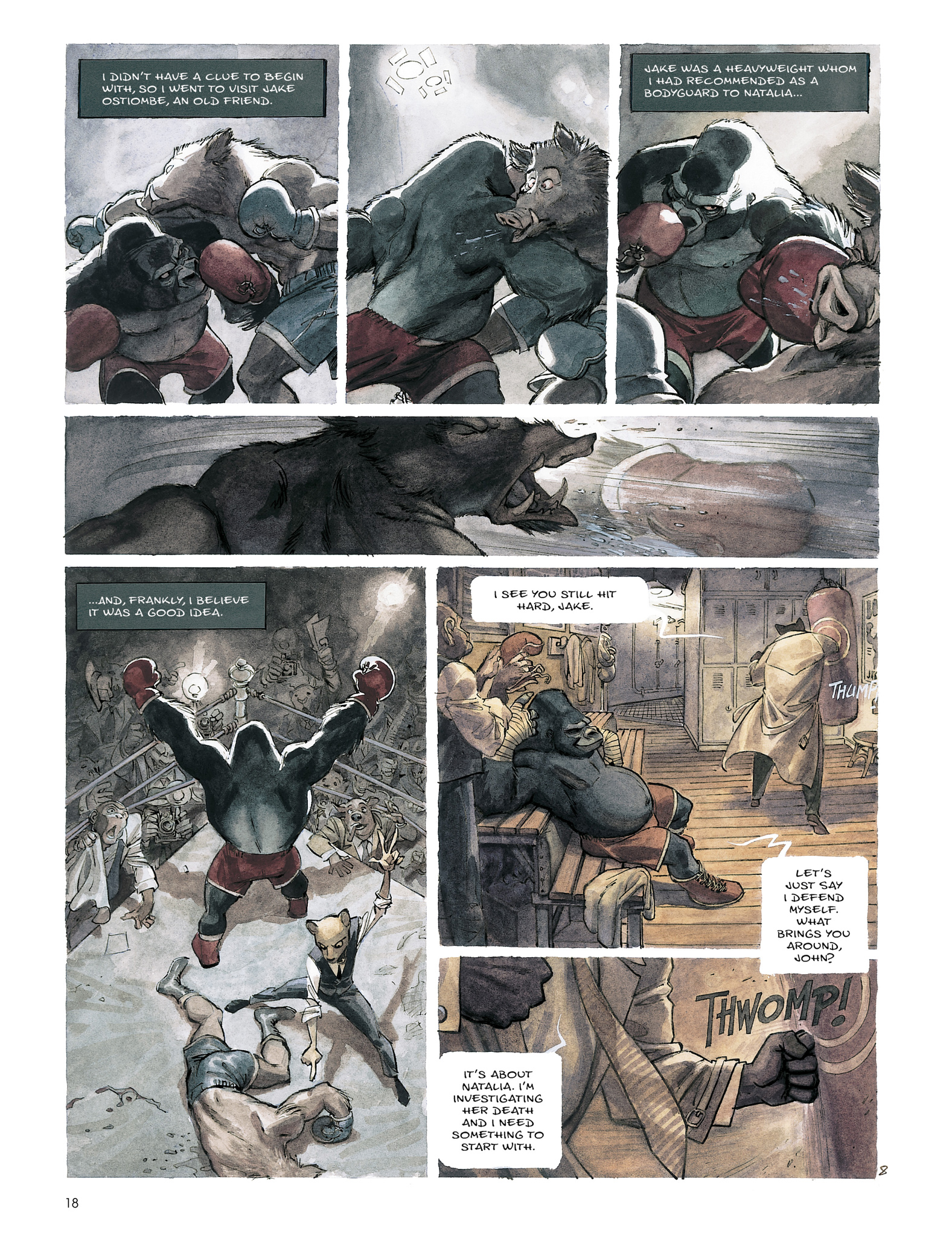 Read online Blacksad: The Collected Stories comic -  Issue # TPB (Part 1) - 20