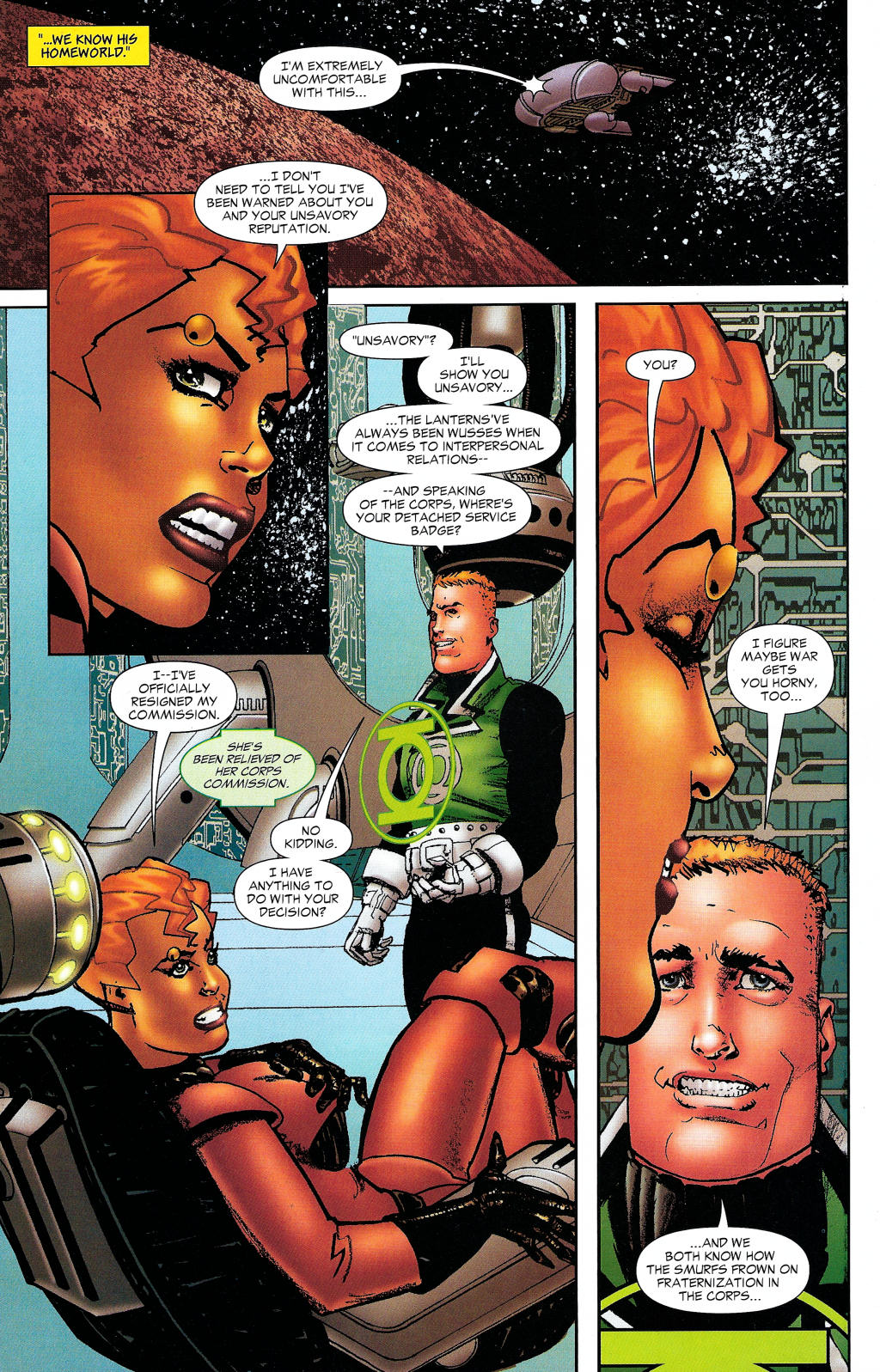 Read online Guy Gardner: Collateral Damage comic -  Issue #1 - 35