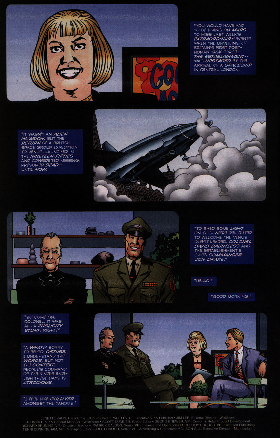 Read online The Establishment comic -  Issue #6 - 3