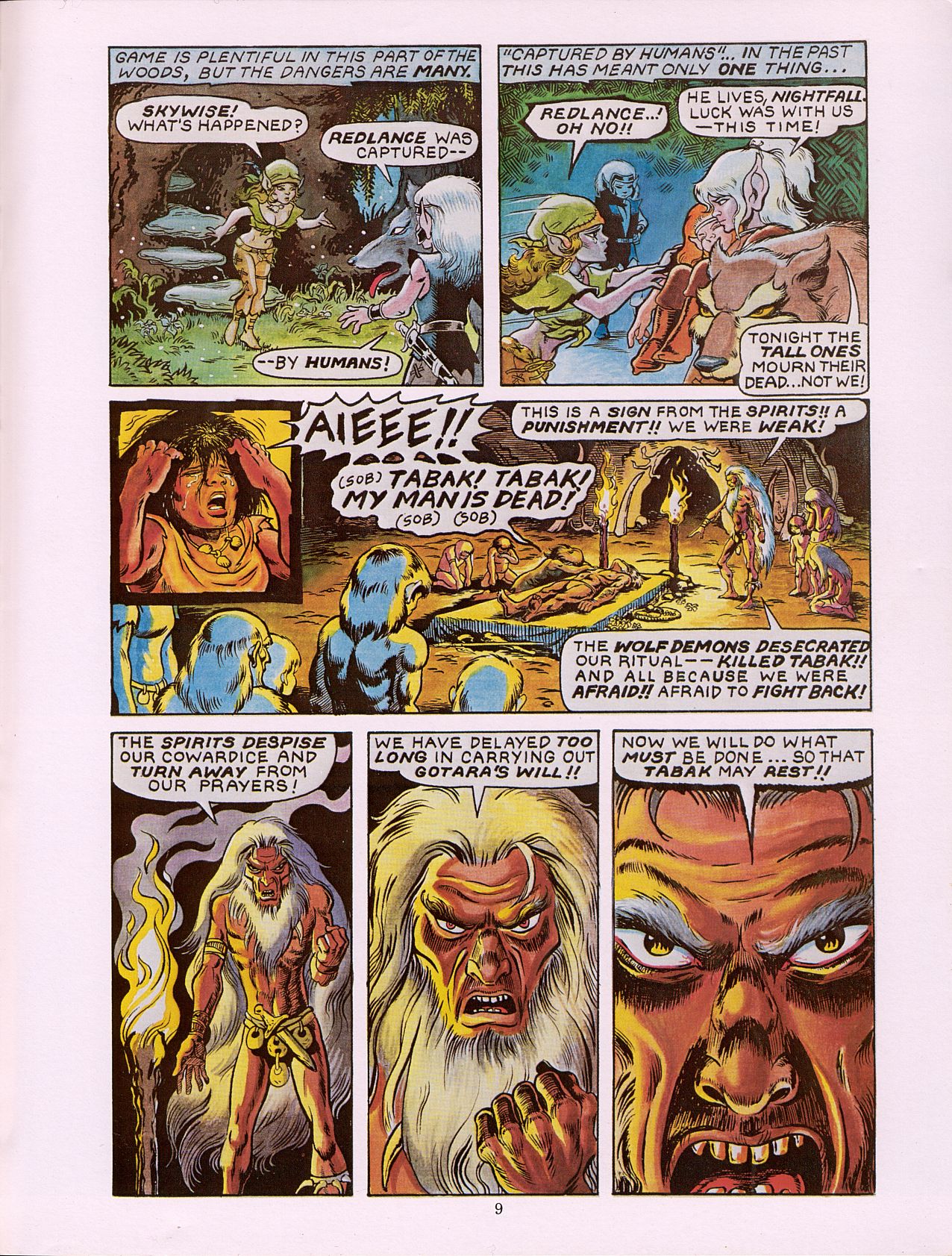 Read online ElfQuest (Starblaze Edition) comic -  Issue # TPB 1 - 17