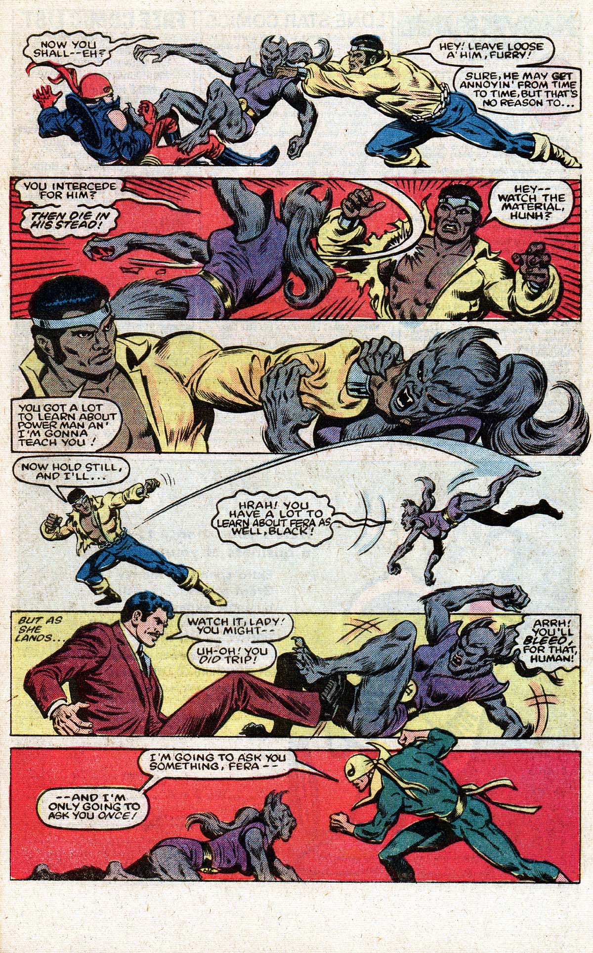 Read online Power Man and Iron Fist (1978) comic -  Issue #99 - 16