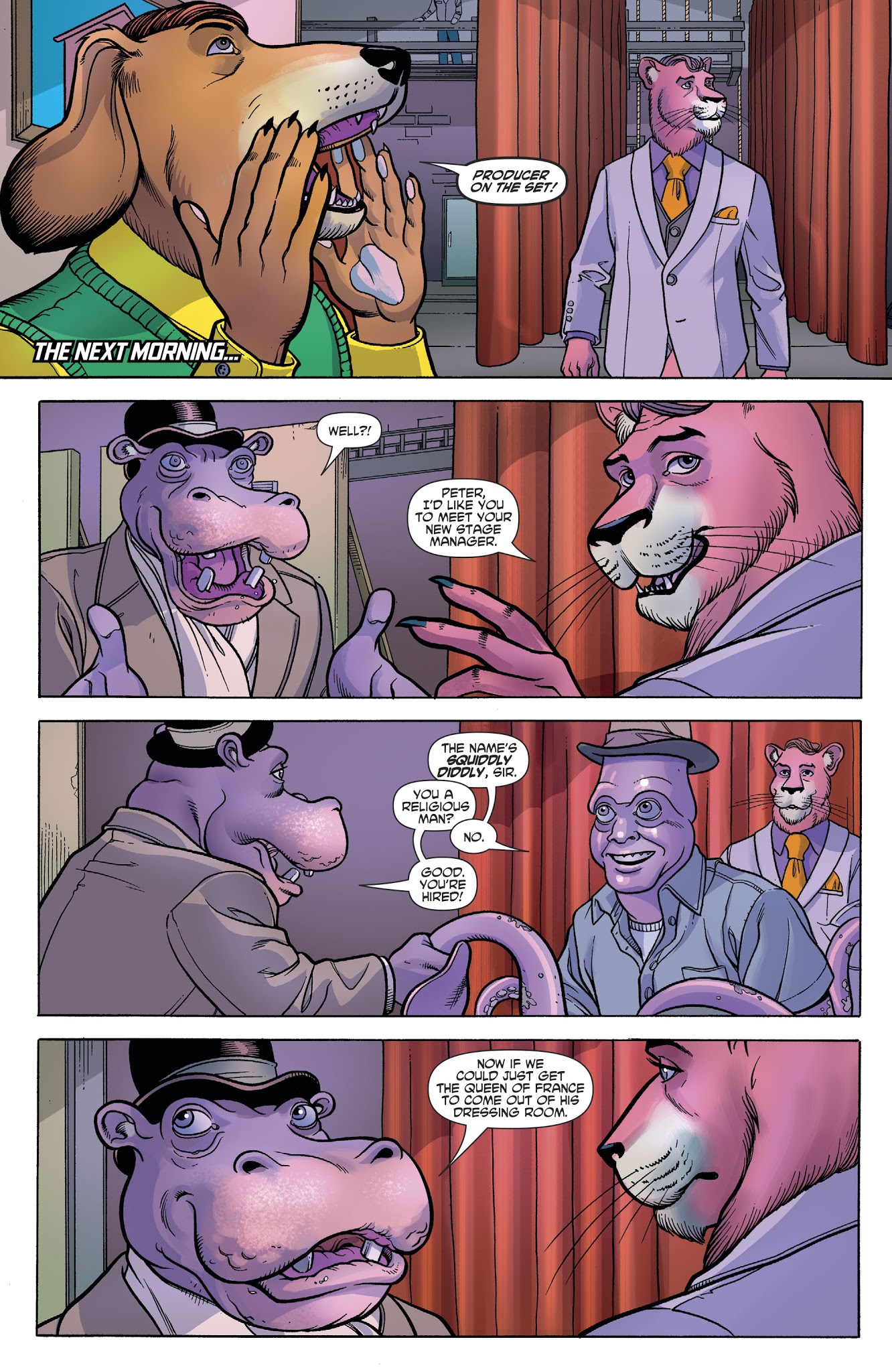 Read online Exit Stage Left: The Snagglepuss Chronicles comic -  Issue #2 - 22