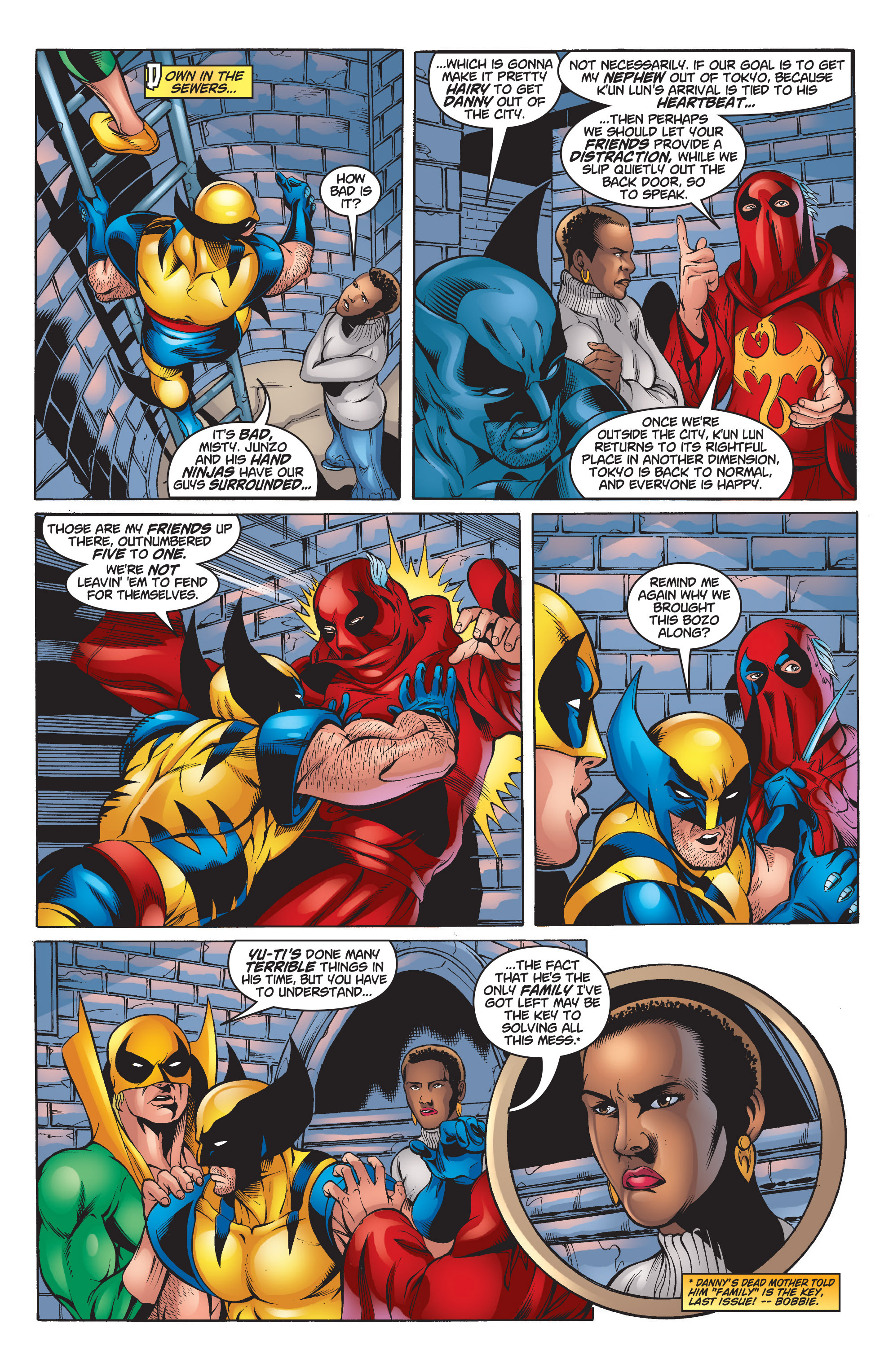 Read online Iron Fist: The Return of K'un Lun comic -  Issue # TPB - 192