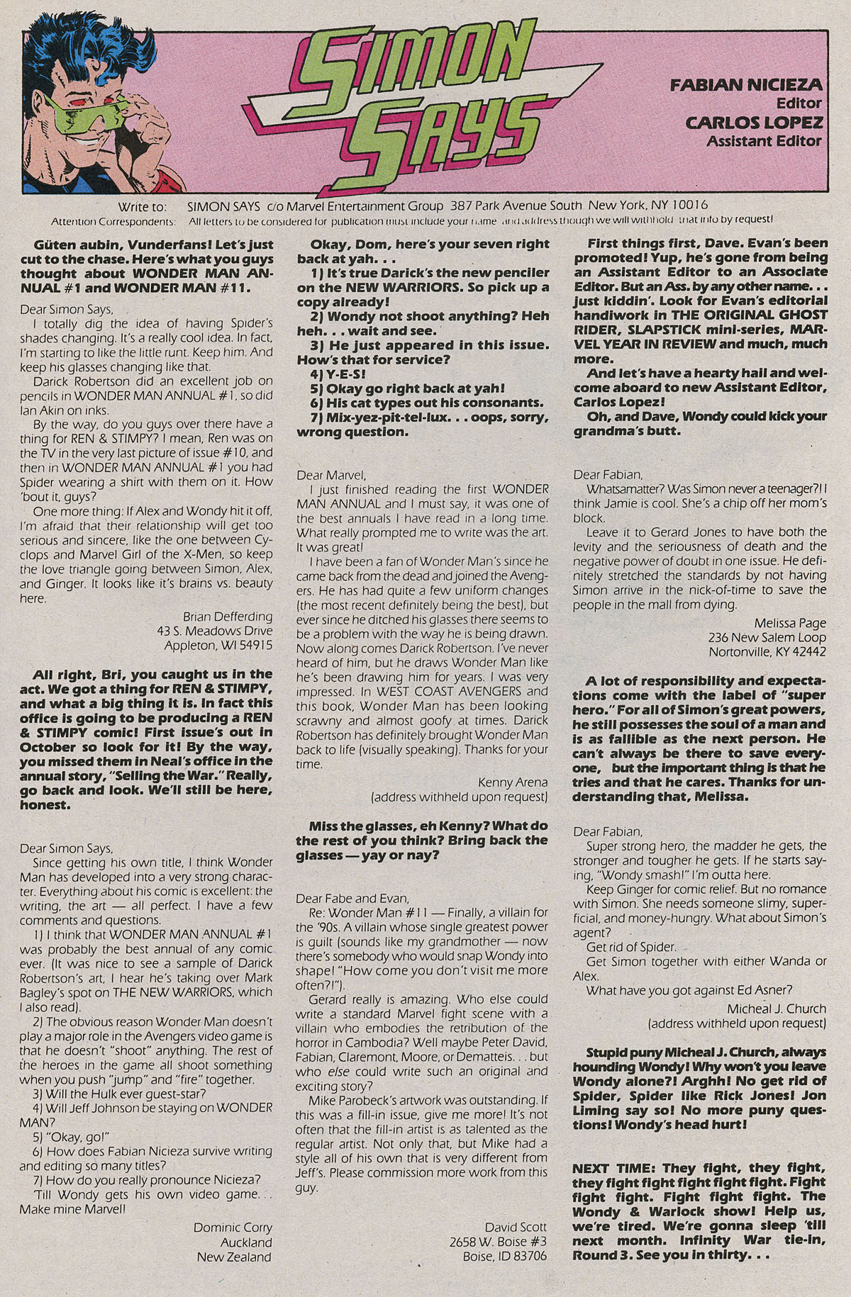 Read online Wonder Man (1991) comic -  Issue #14 - 24