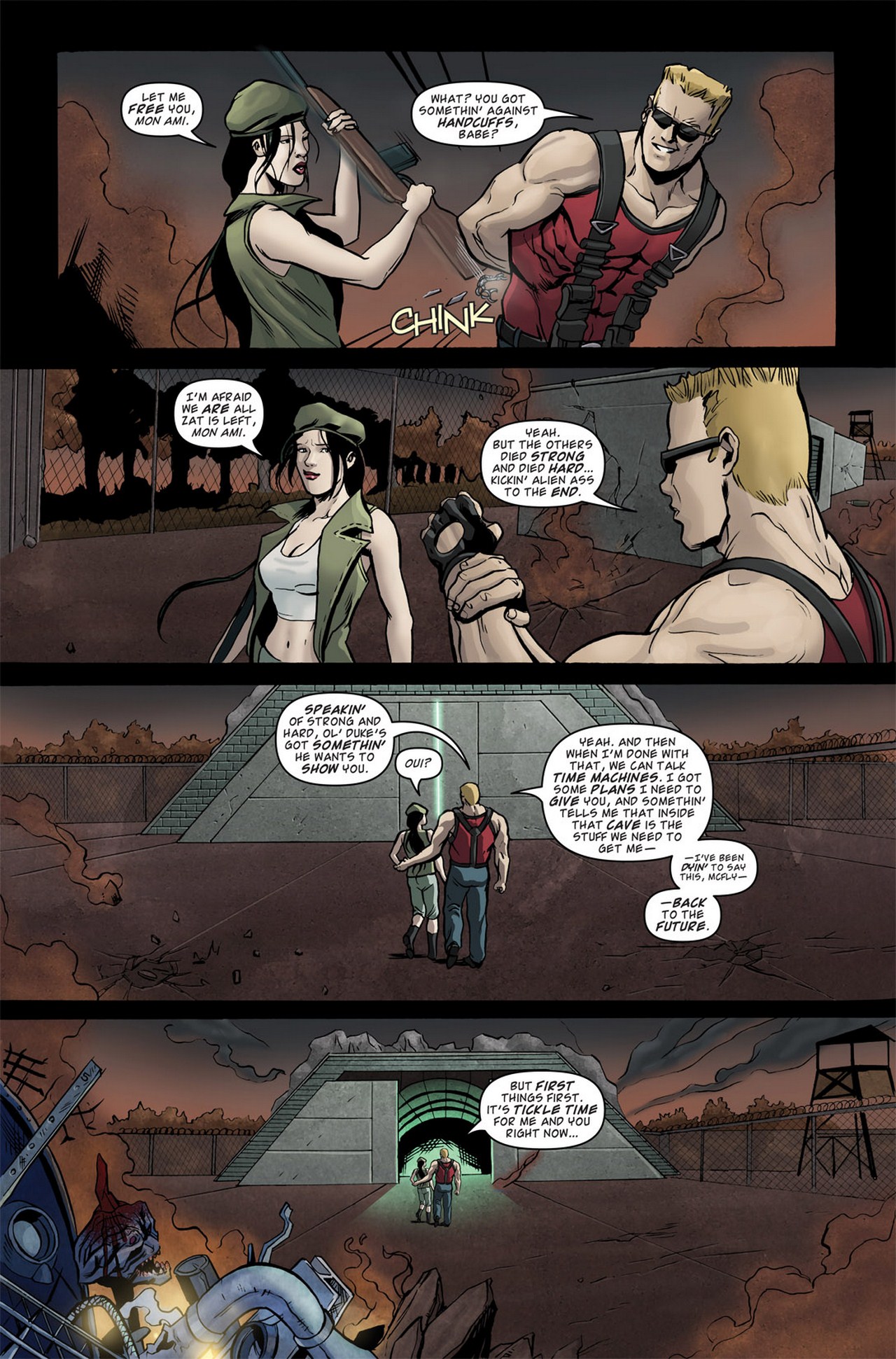 Read online Duke Nukem: Glorious Bastard comic -  Issue #4 - 23