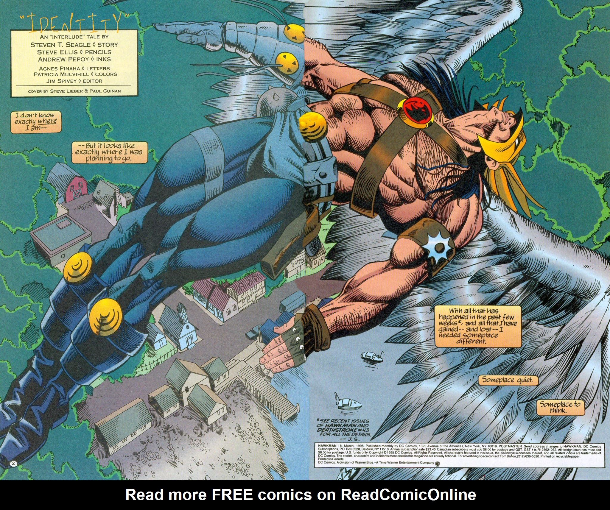 Read online Hawkman (1993) comic -  Issue #18 - 4