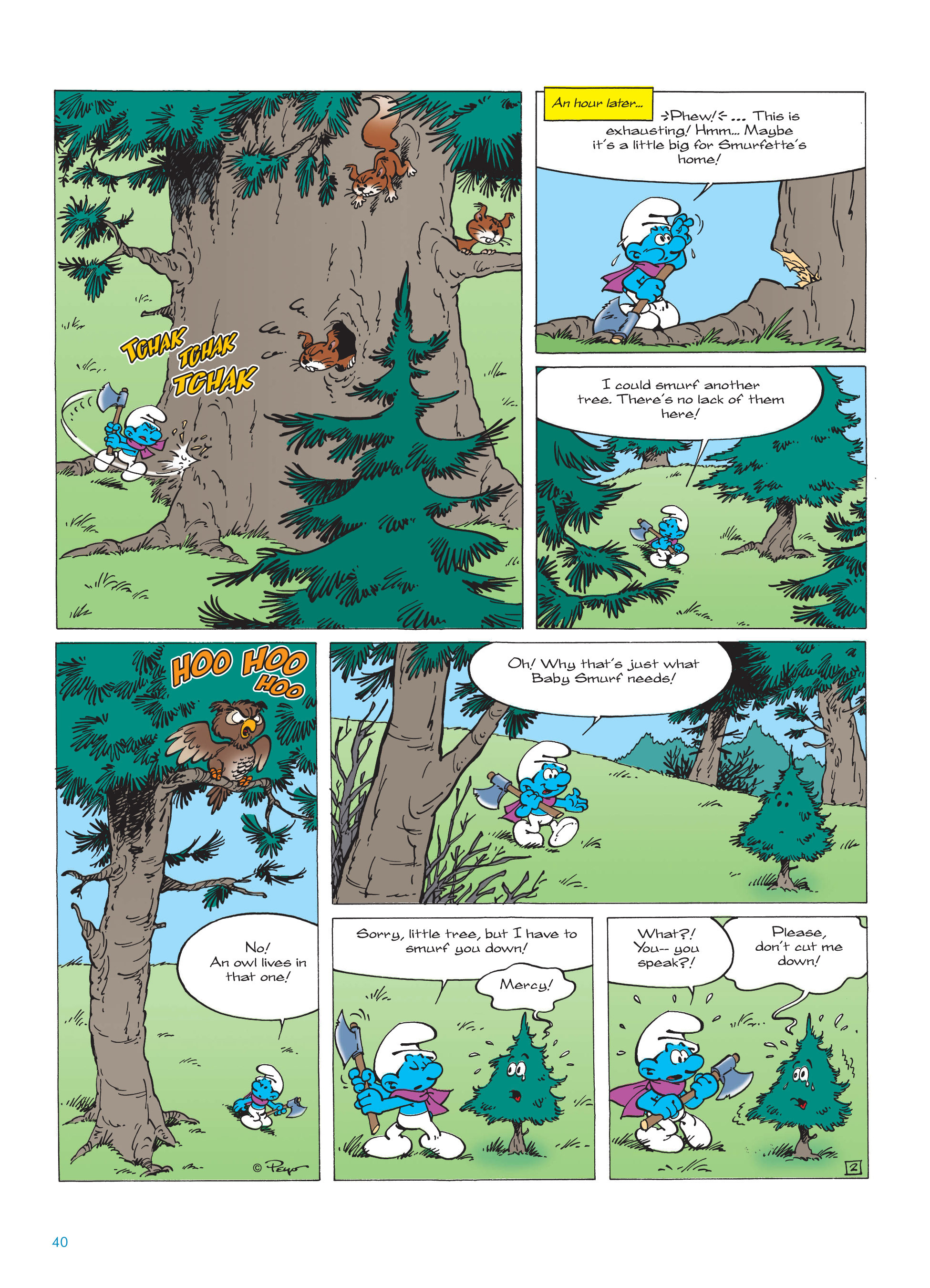 Read online The Smurfs Christmas comic -  Issue # Full - 40