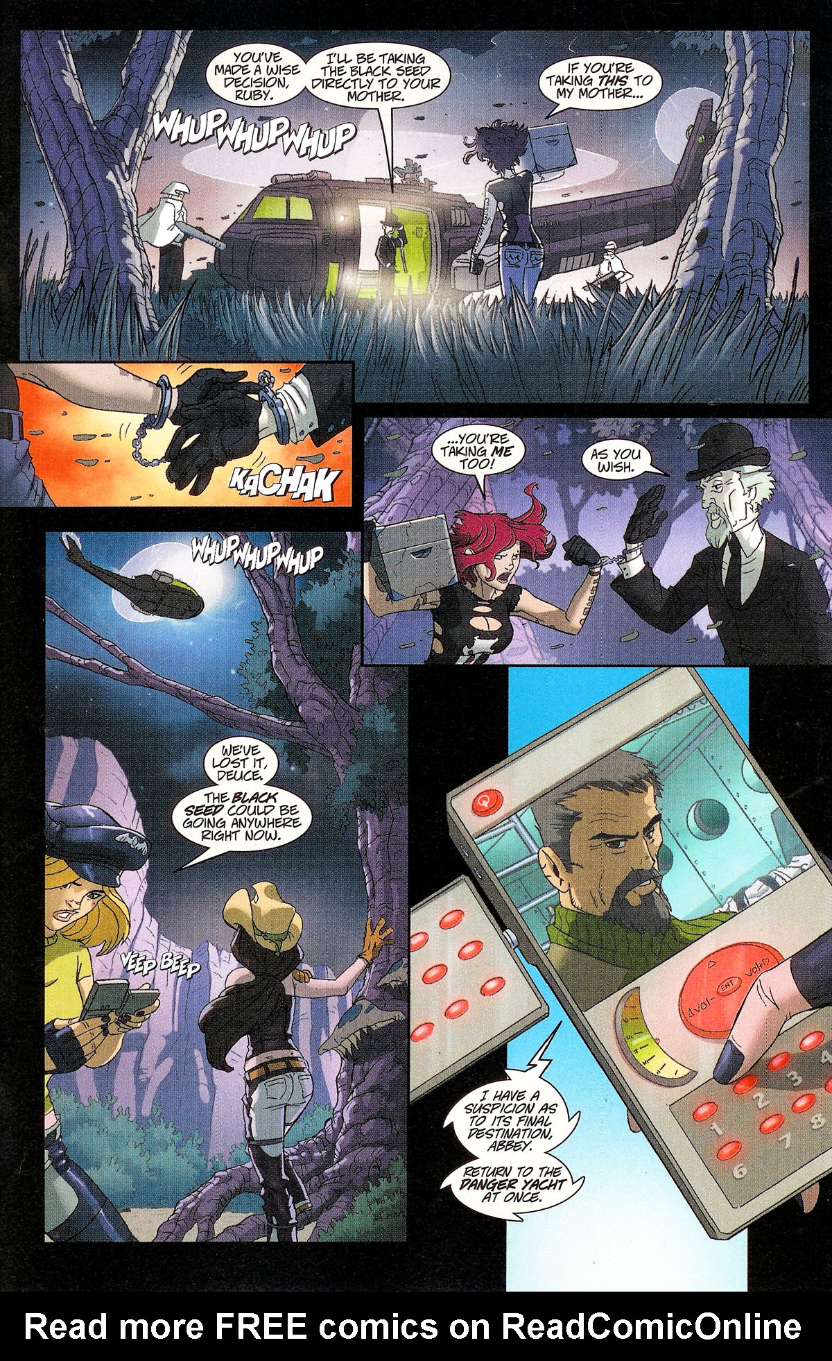 Read online Danger Girl: Back in Black comic -  Issue #3 - 20