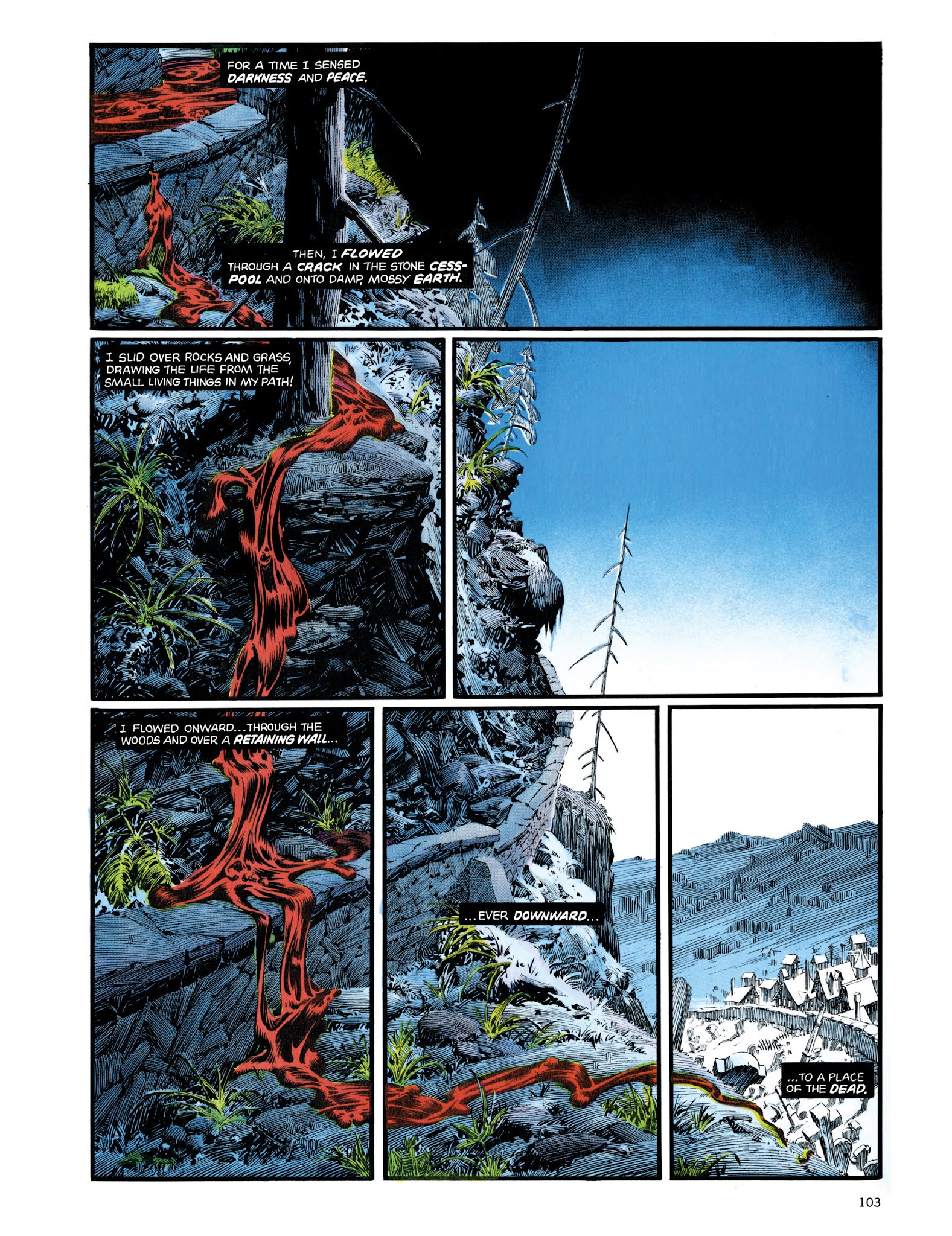 Read online Creepy Presents Bernie Wrightson comic -  Issue # TPB - 106