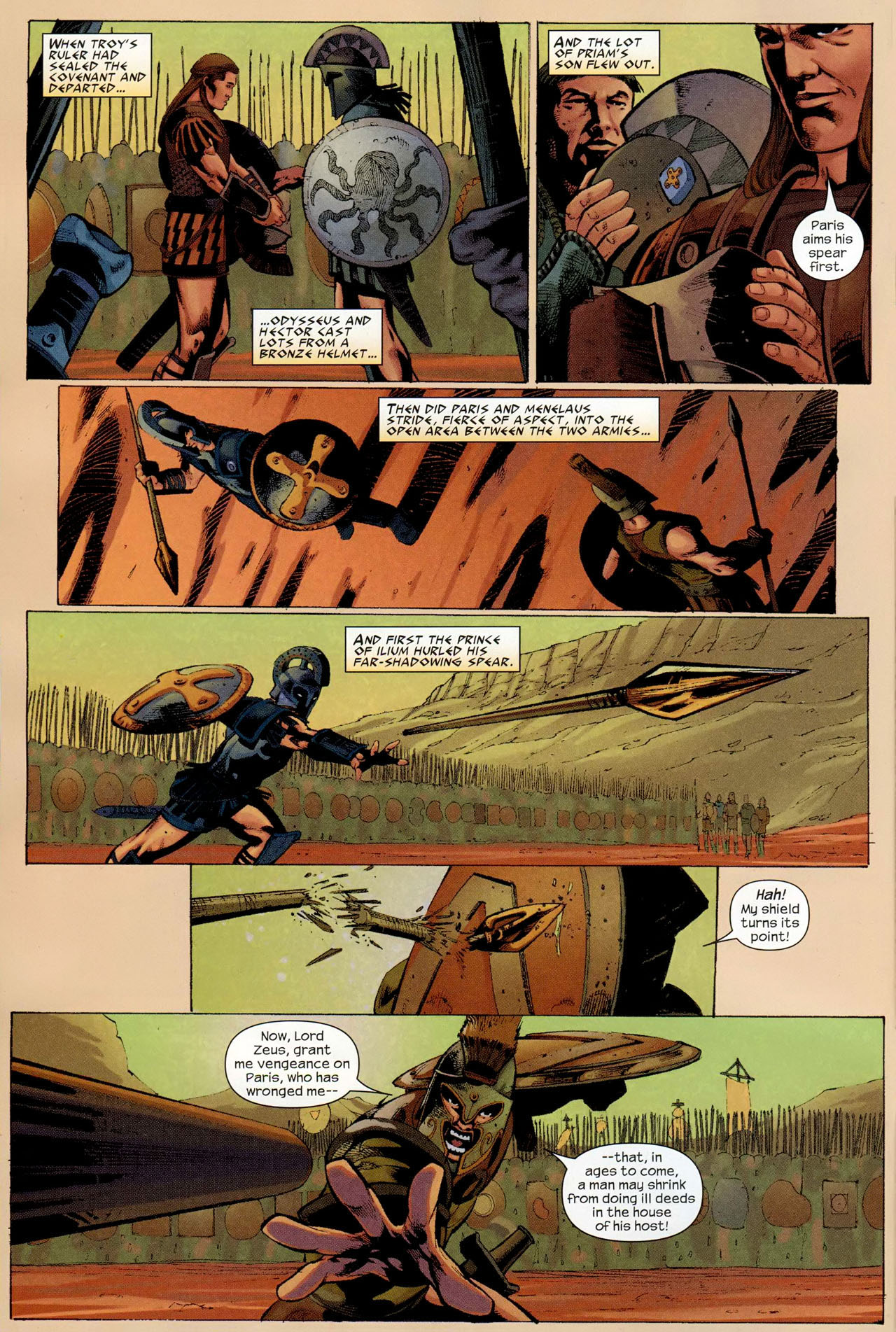 Read online The Iliad comic -  Issue #2 - 6
