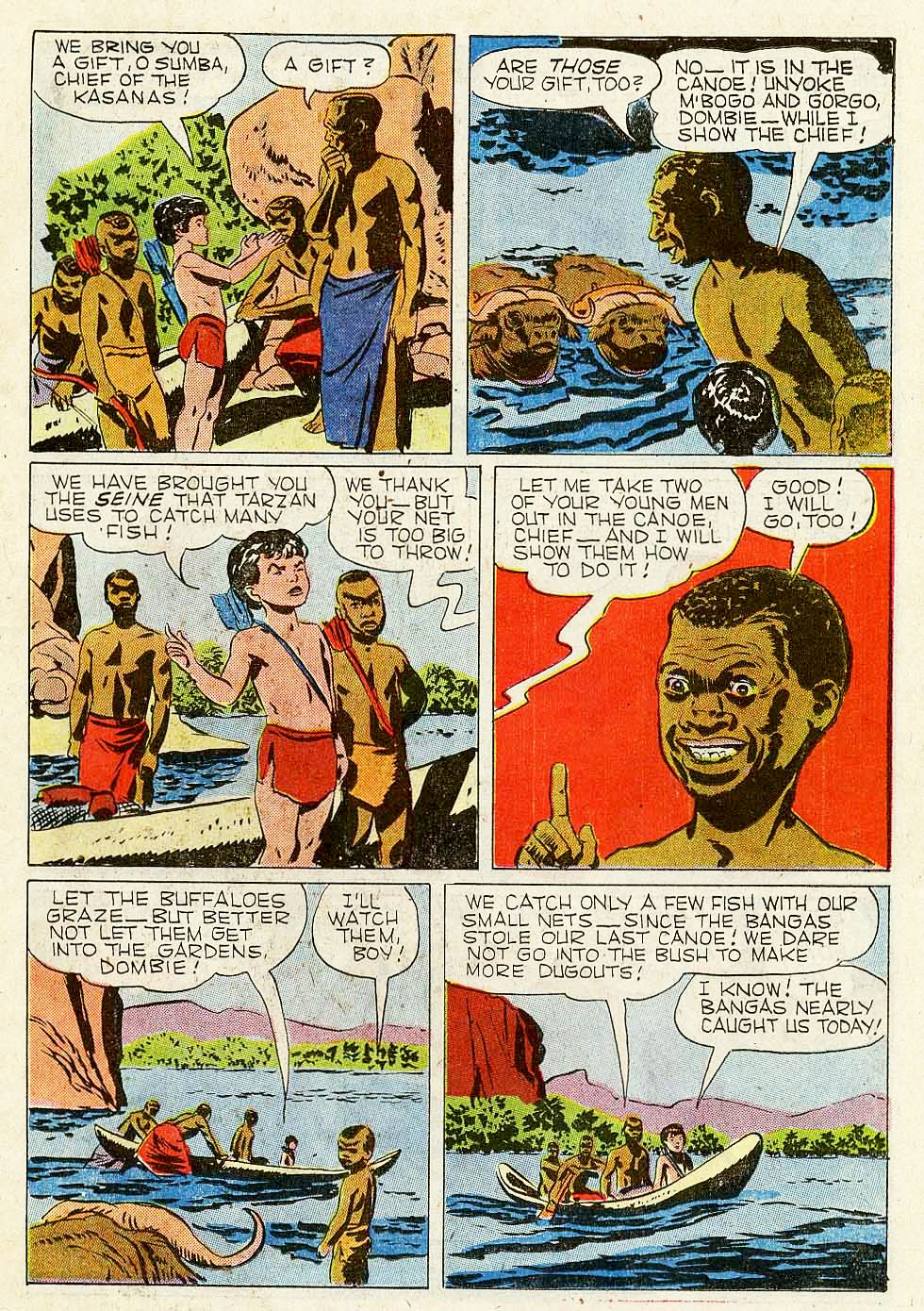 Read online Tarzan (1948) comic -  Issue #122 - 23