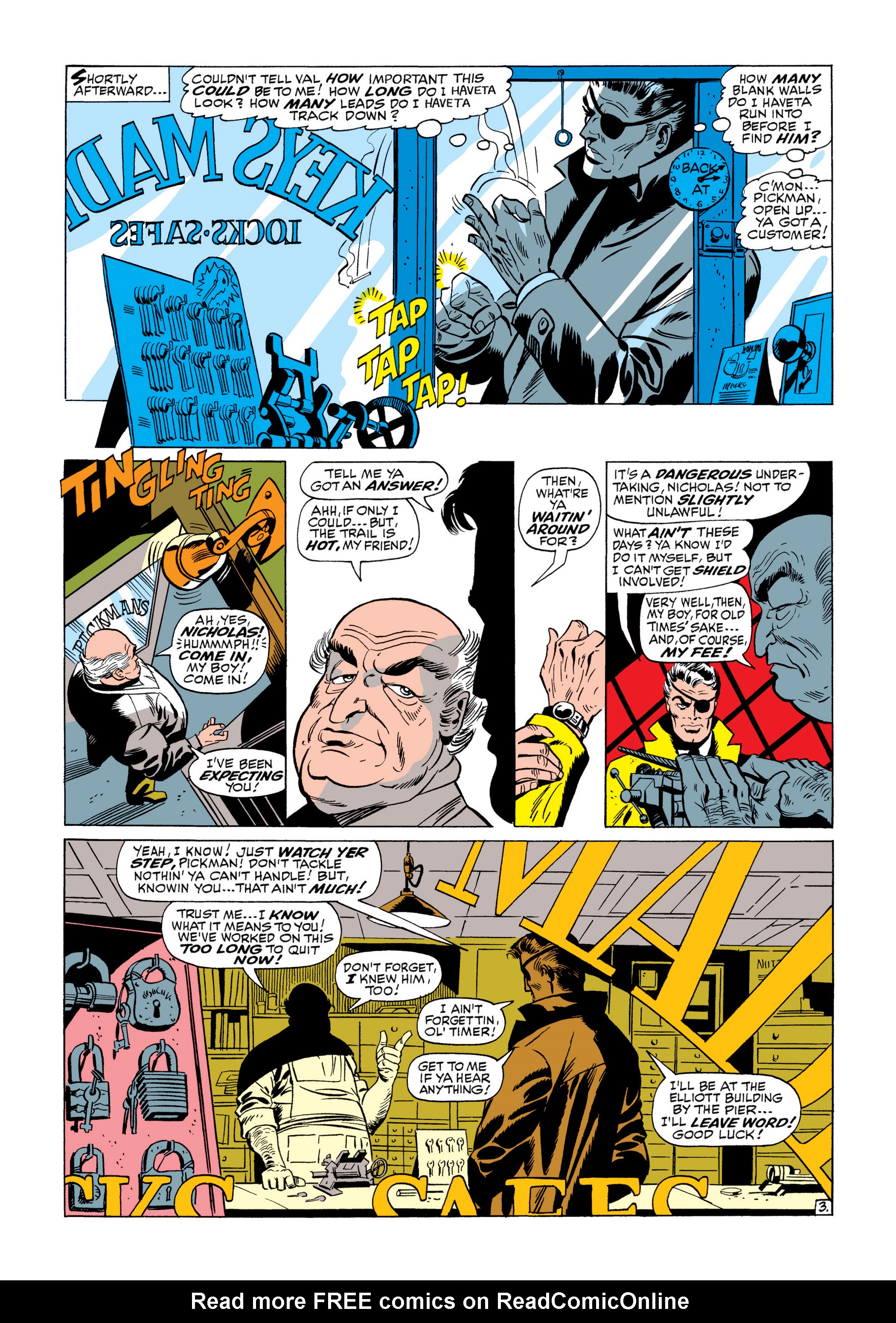 Read online Marvel Masterworks: Nick Fury, Agent of S.H.I.E.L.D. comic -  Issue # TPB 3 (Part 1) - 33