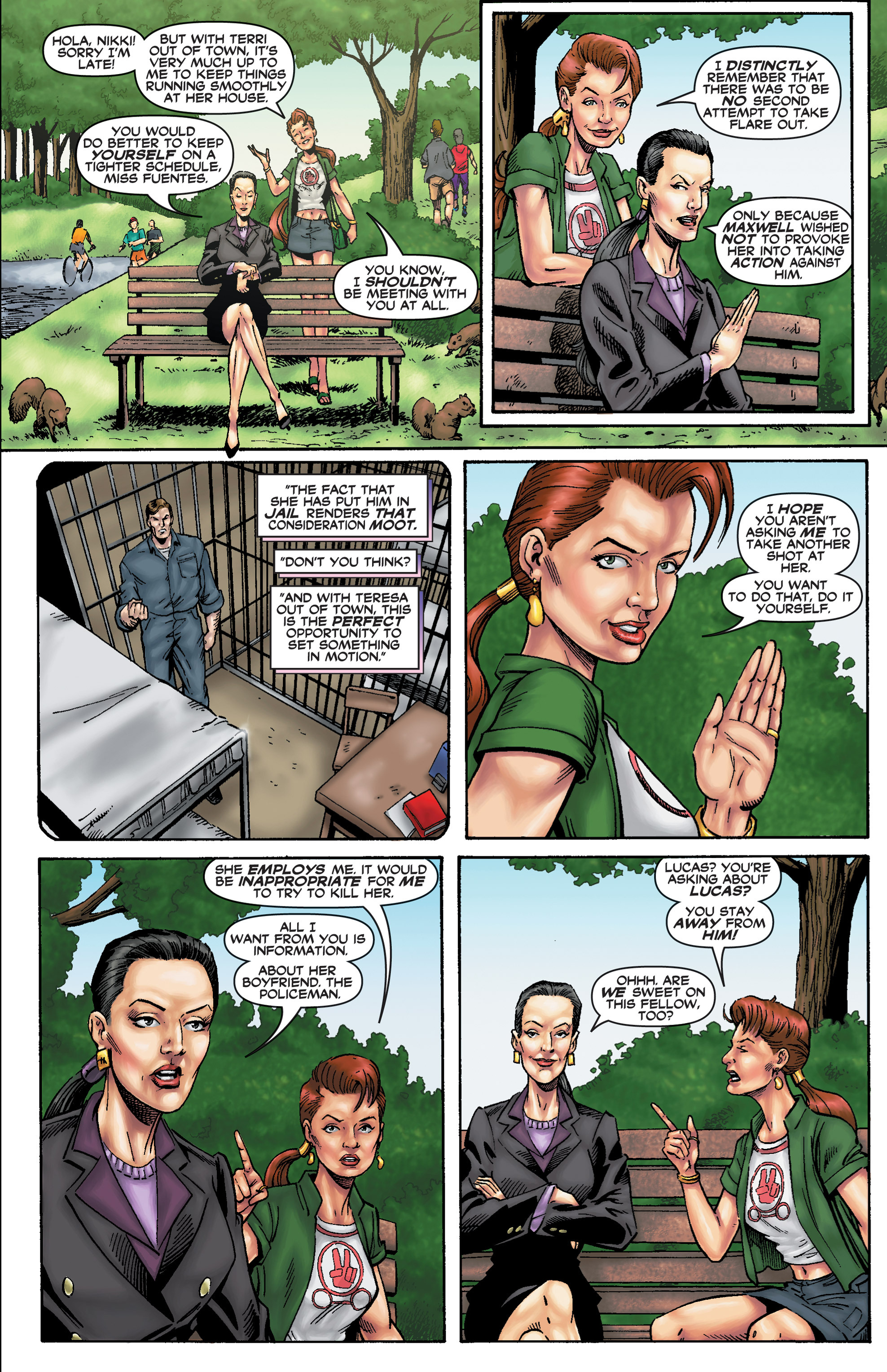 Read online Flare (2004) comic -  Issue #29 - 3