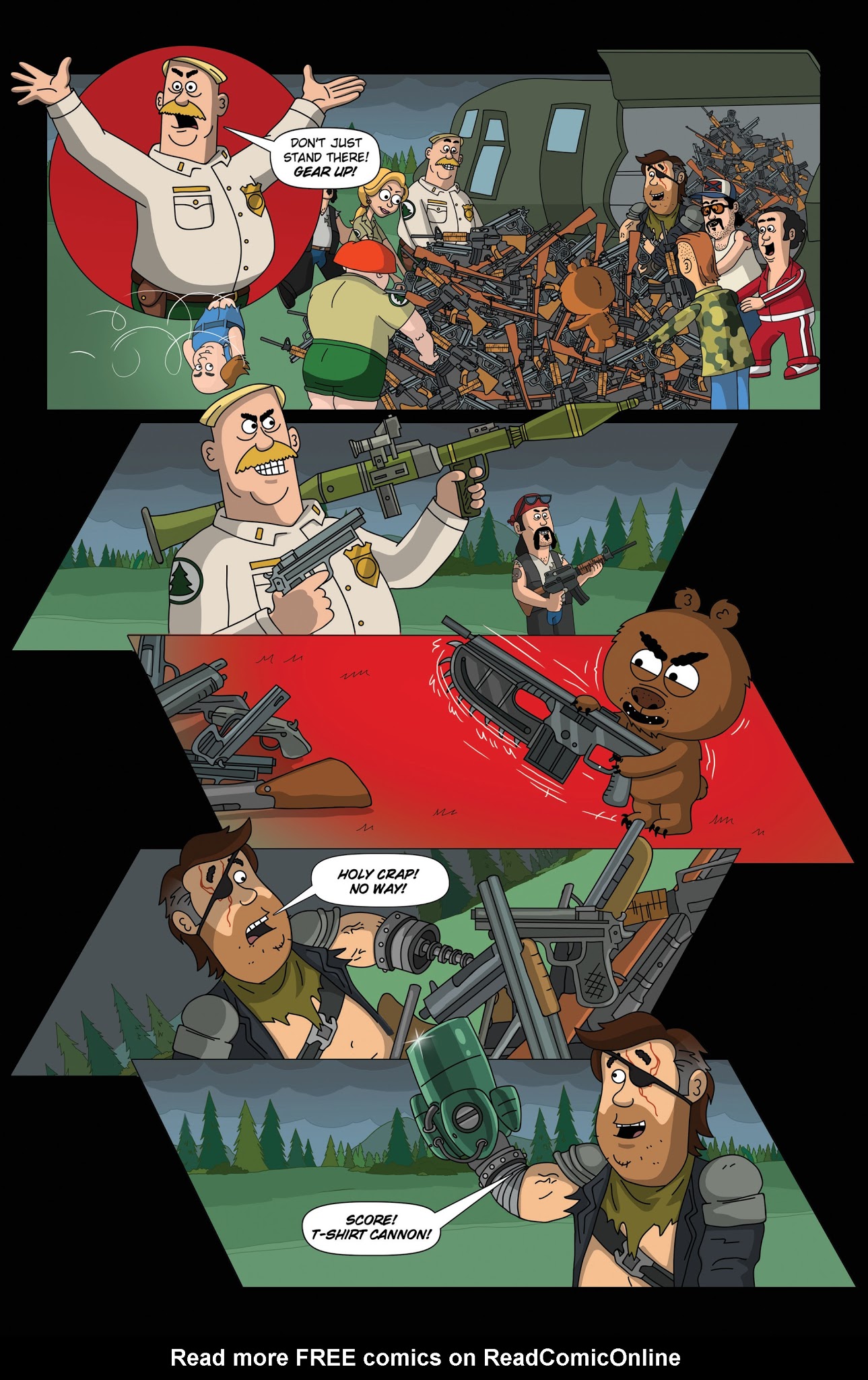Read online Brickleberry comic -  Issue #4 - 14