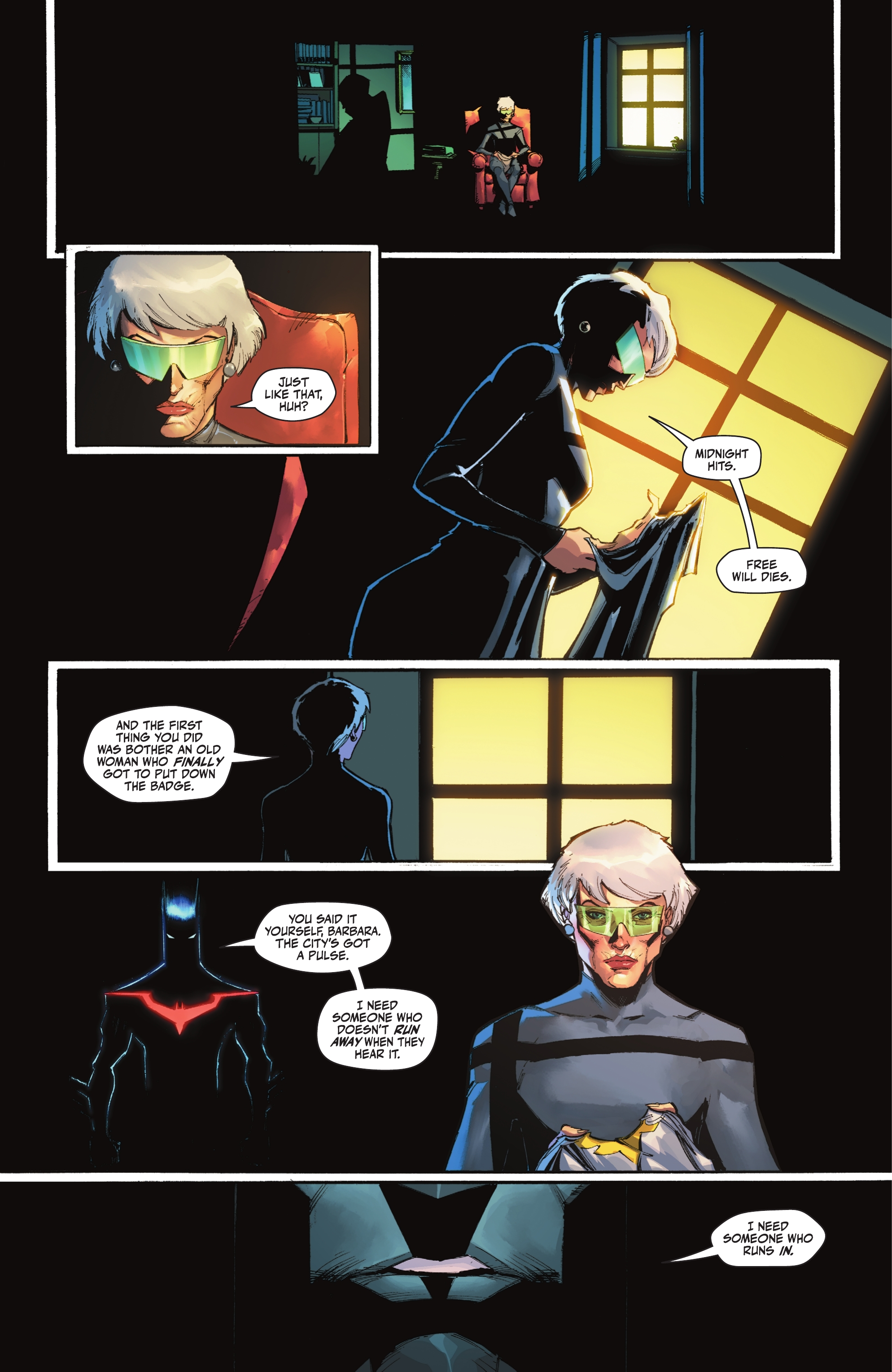 Read online Batman Beyond: Neo-Year comic -  Issue #6 - 4