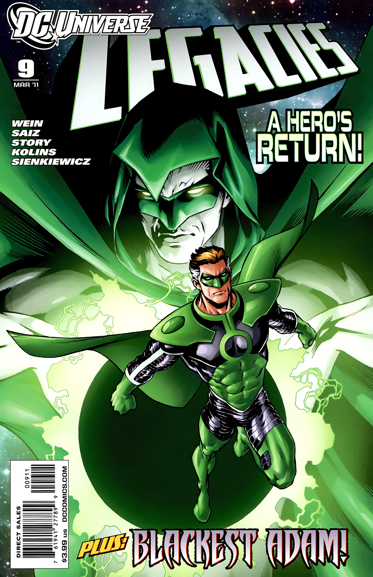 Read online DC Universe: Legacies comic -  Issue #9 - 1