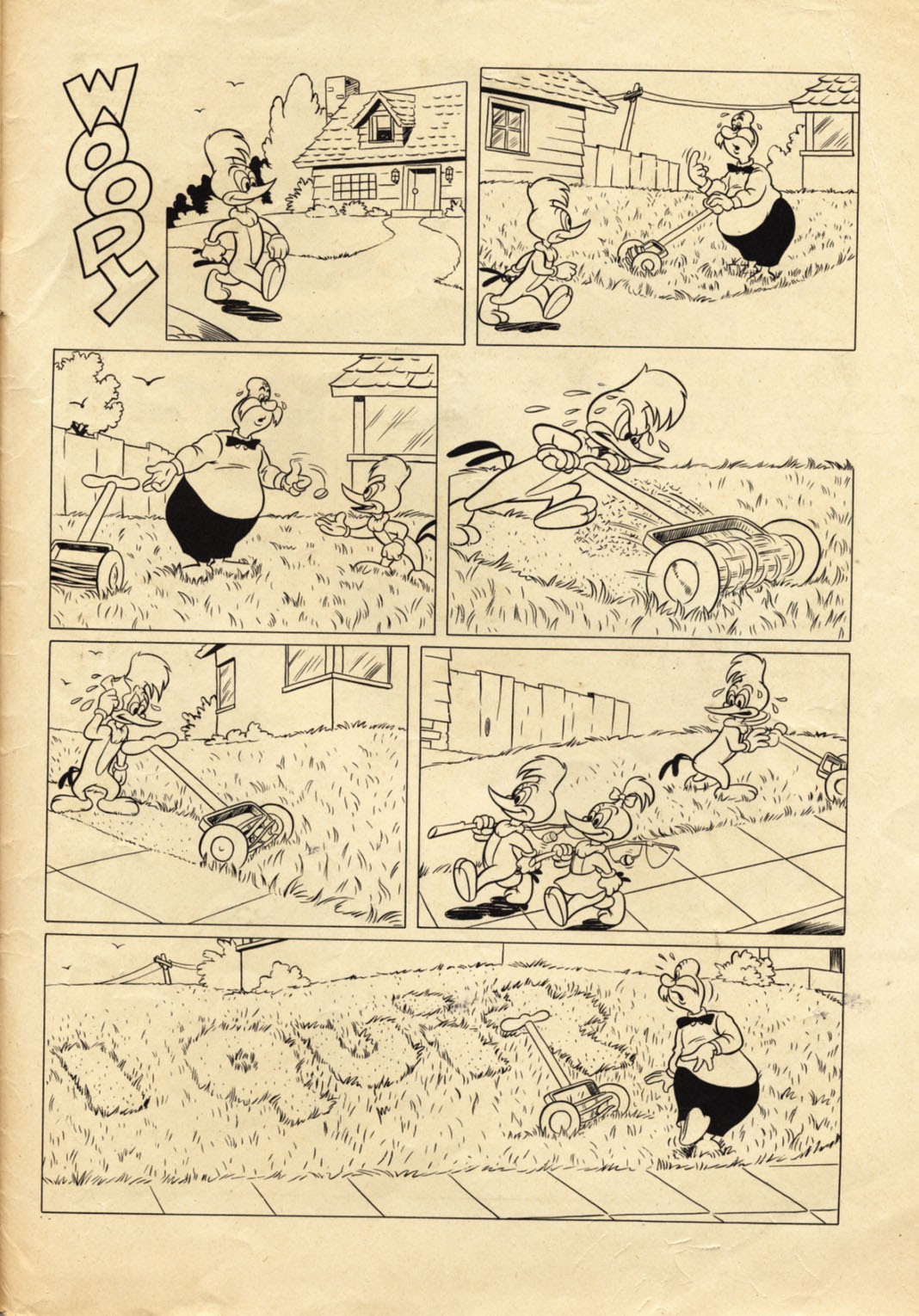 Read online Walter Lantz Woody Woodpecker (1952) comic -  Issue #21 - 35