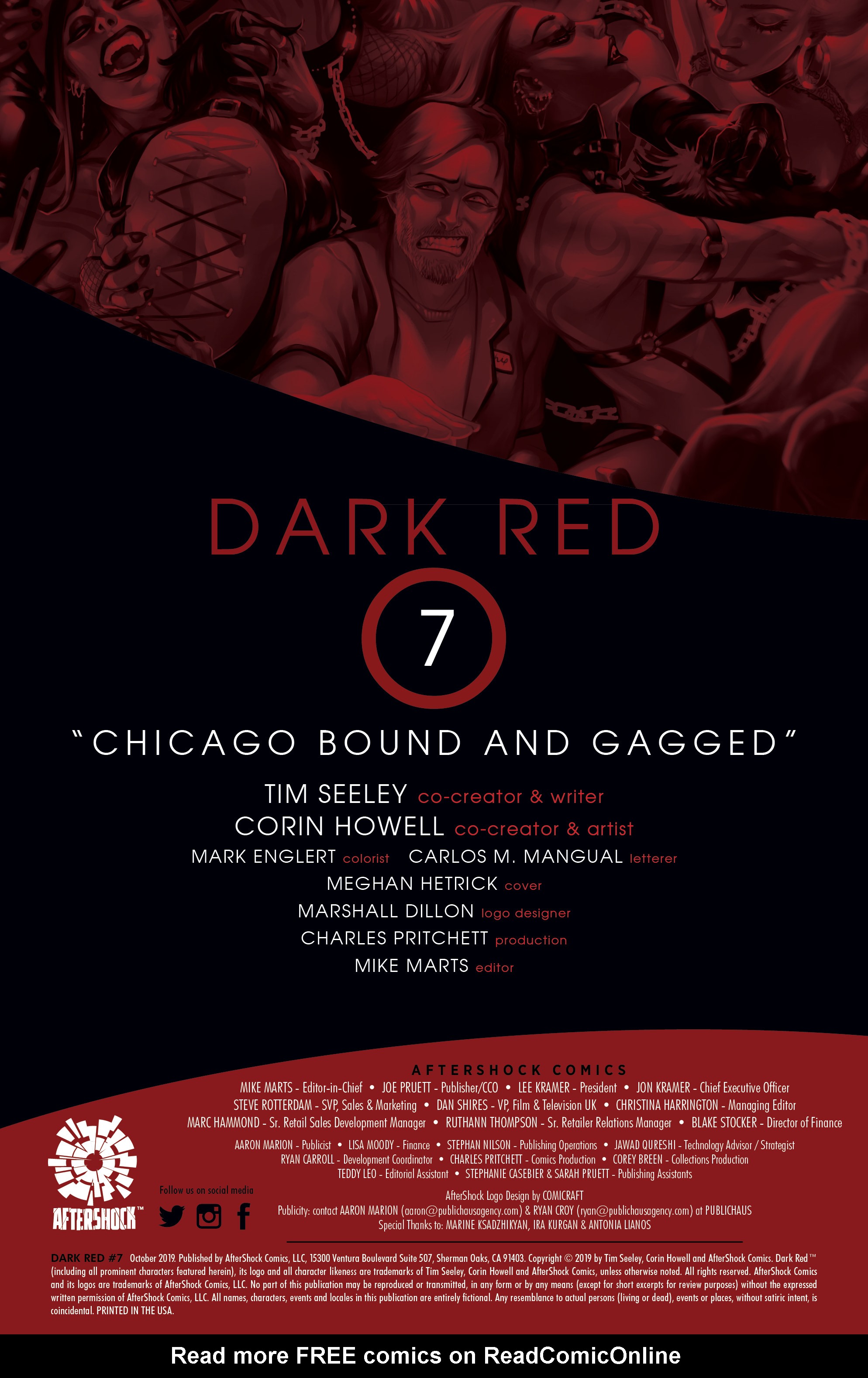 Read online Dark Red comic -  Issue #7 - 2