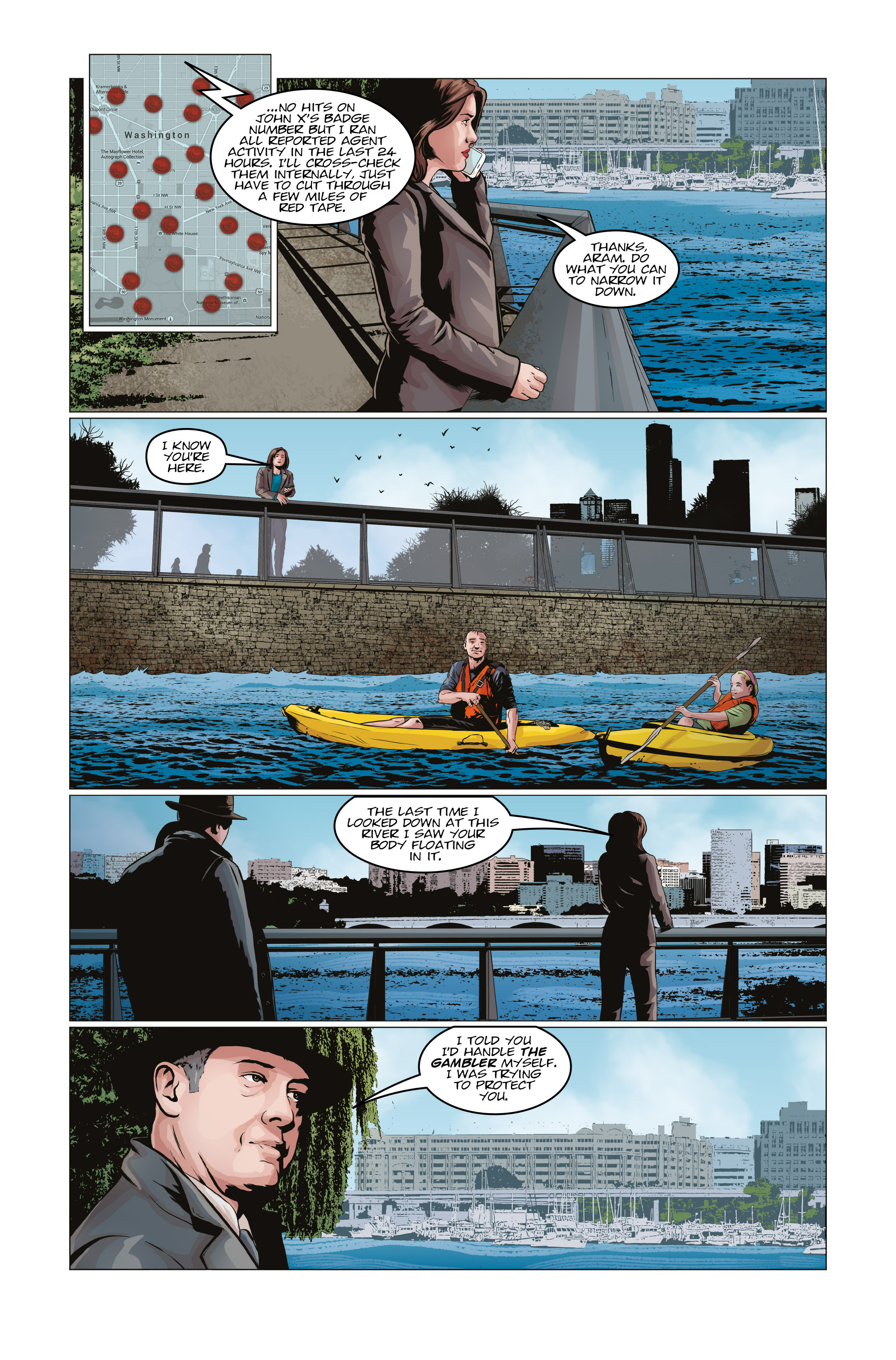 Read online The Blacklist comic -  Issue #5 - 9