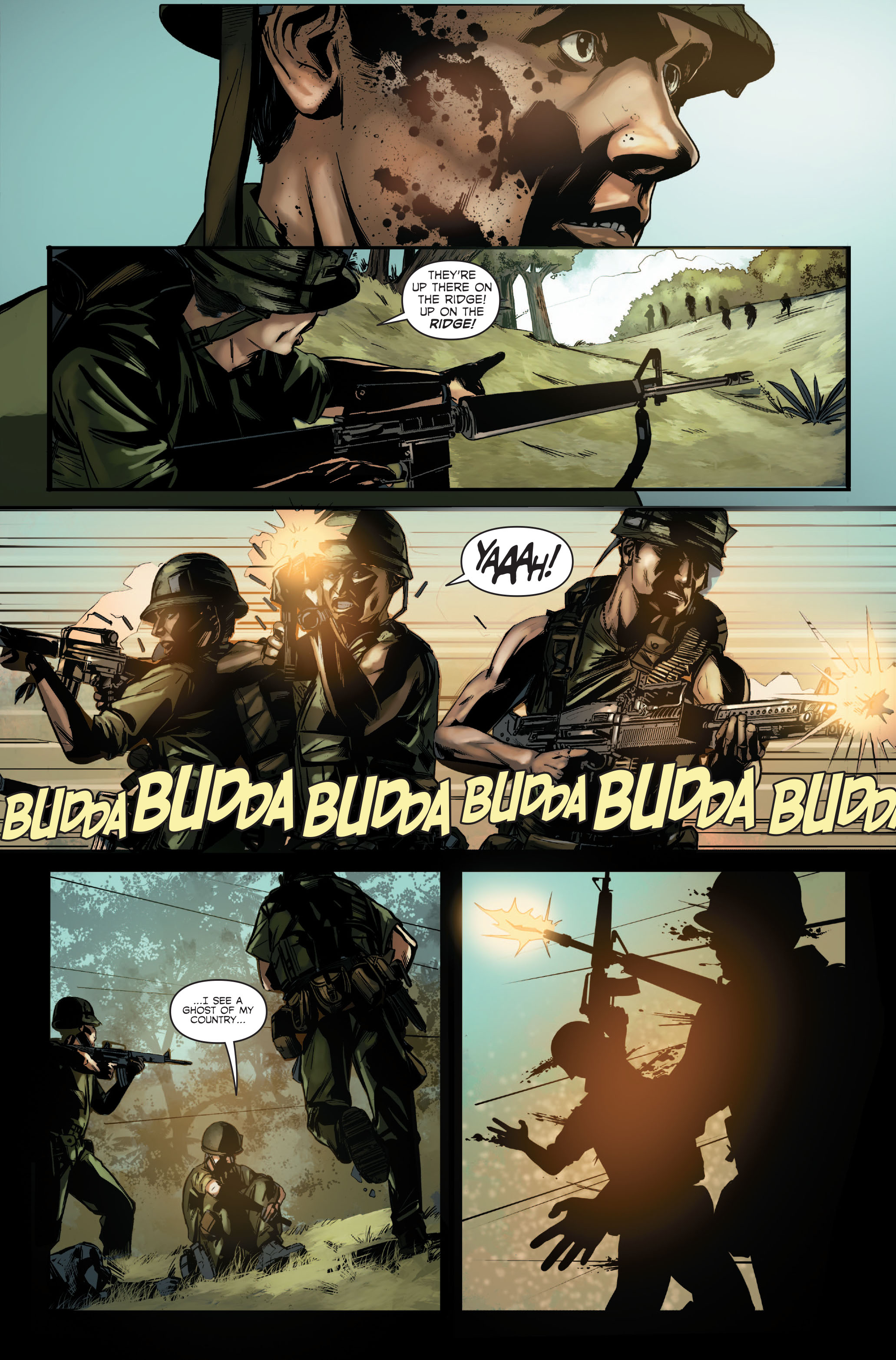 Captain America Theater of War: Ghosts of My Country Full Page 28