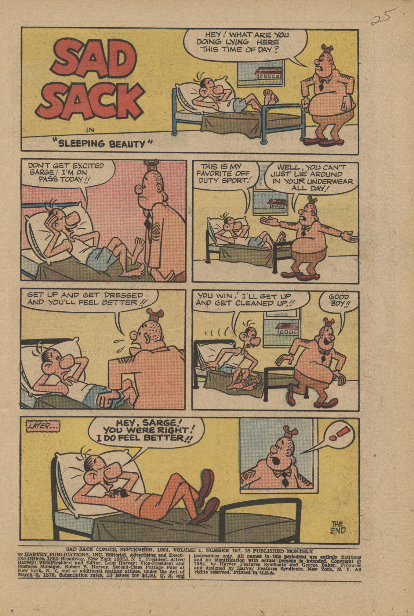 Read online Sad Sack comic -  Issue #157 - 3