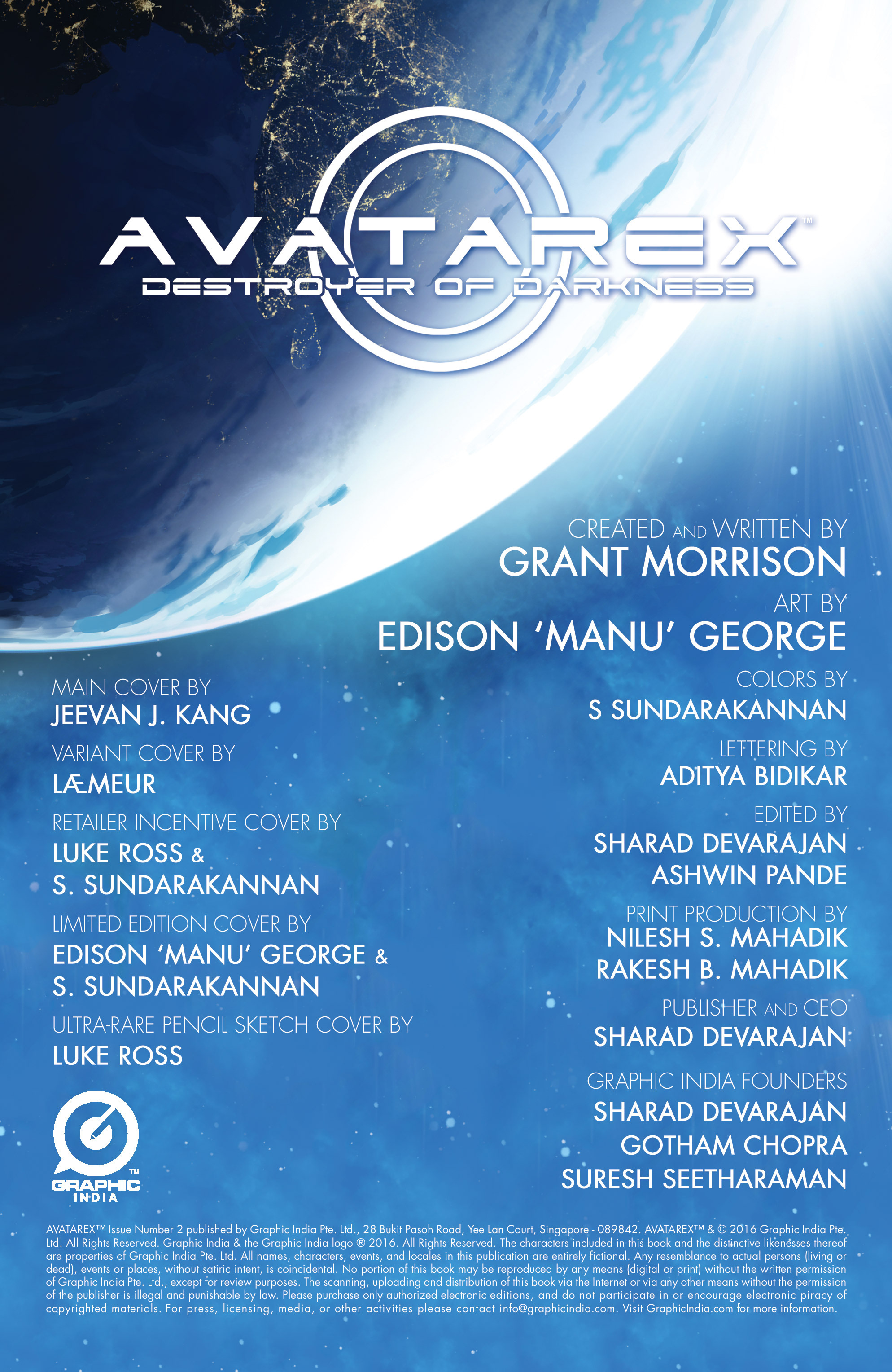 Read online Grant Morrison's Avatarex: Destroyer of Darkness comic -  Issue #2 - 2