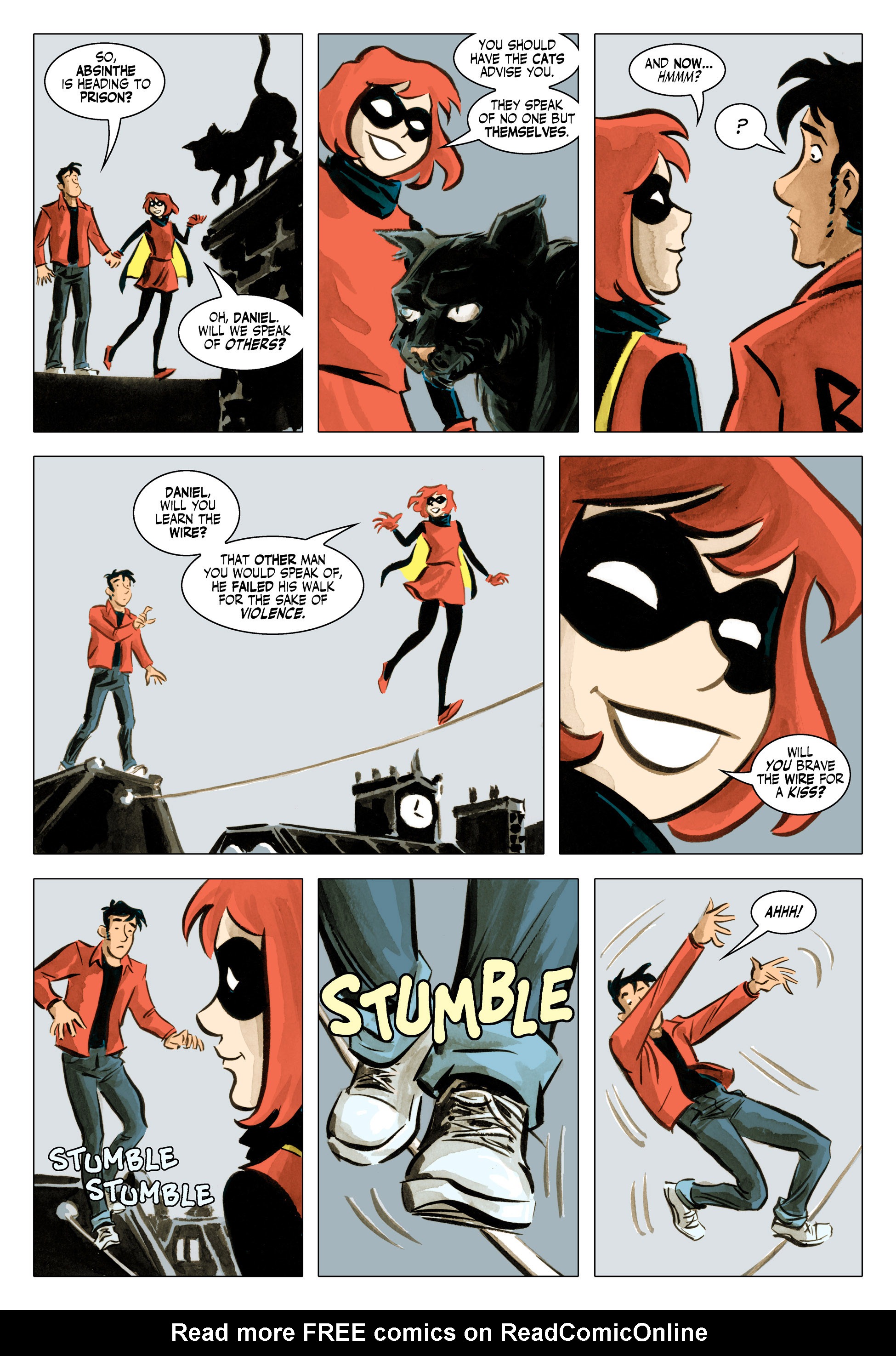 Read online Bandette (2012) comic -  Issue #9 - 20