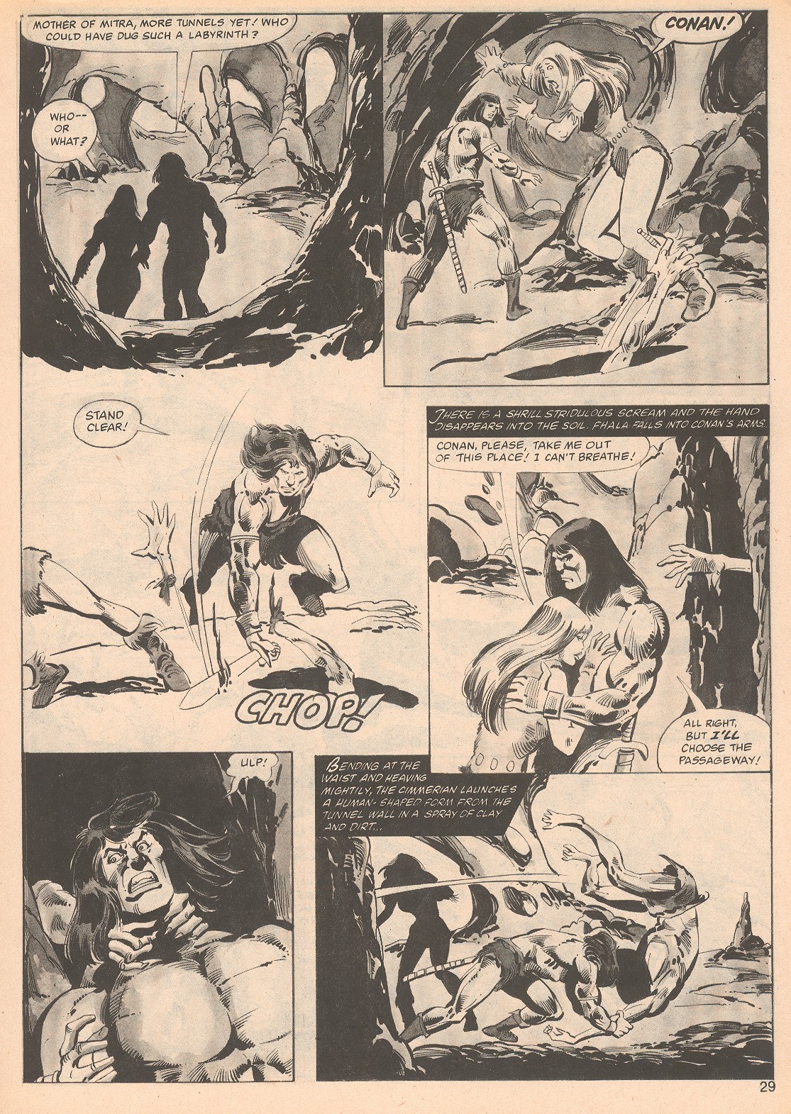 Read online The Savage Sword Of Conan comic -  Issue #70 - 29