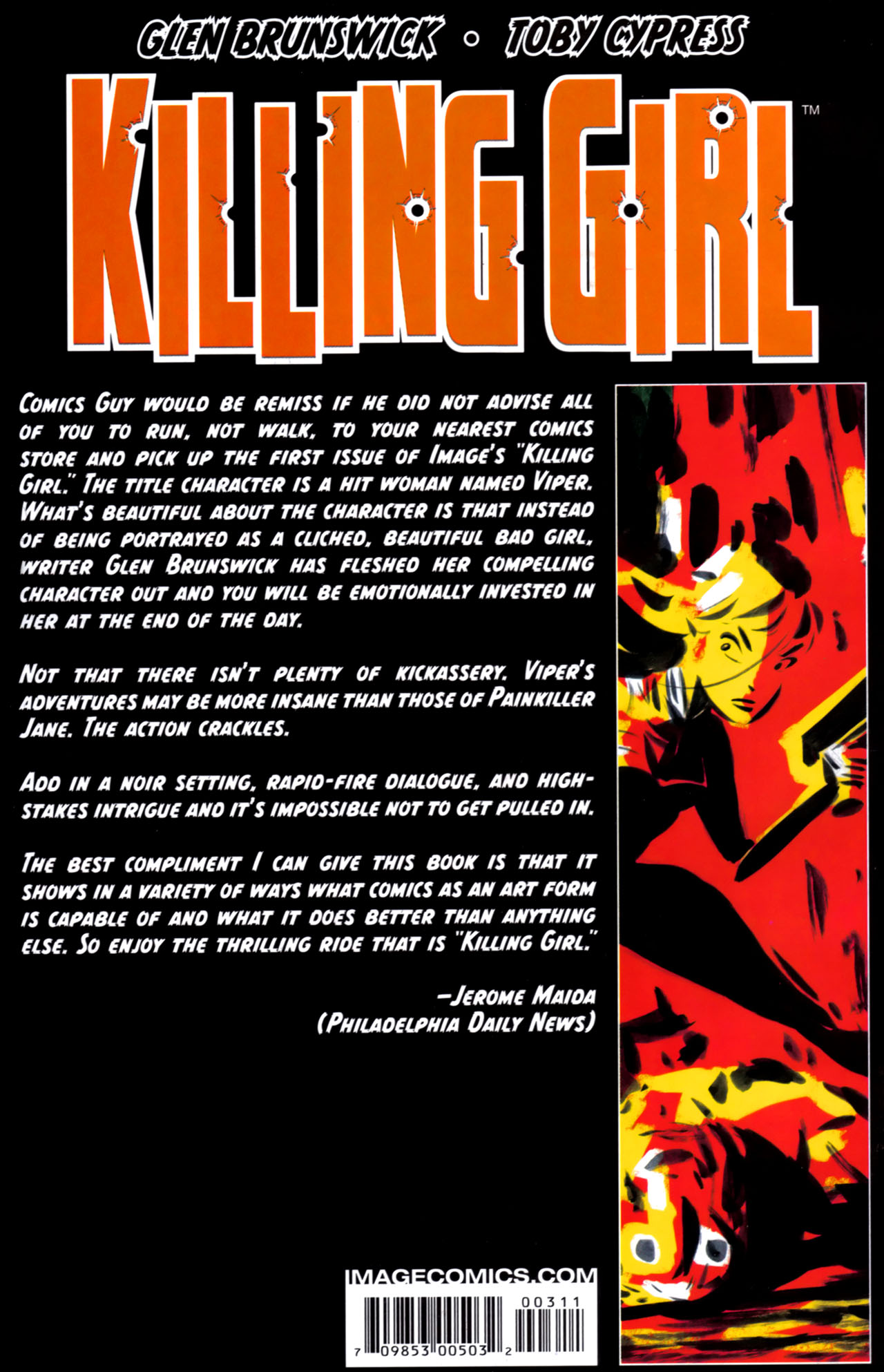 Read online Killing Girl comic -  Issue #3 - 31