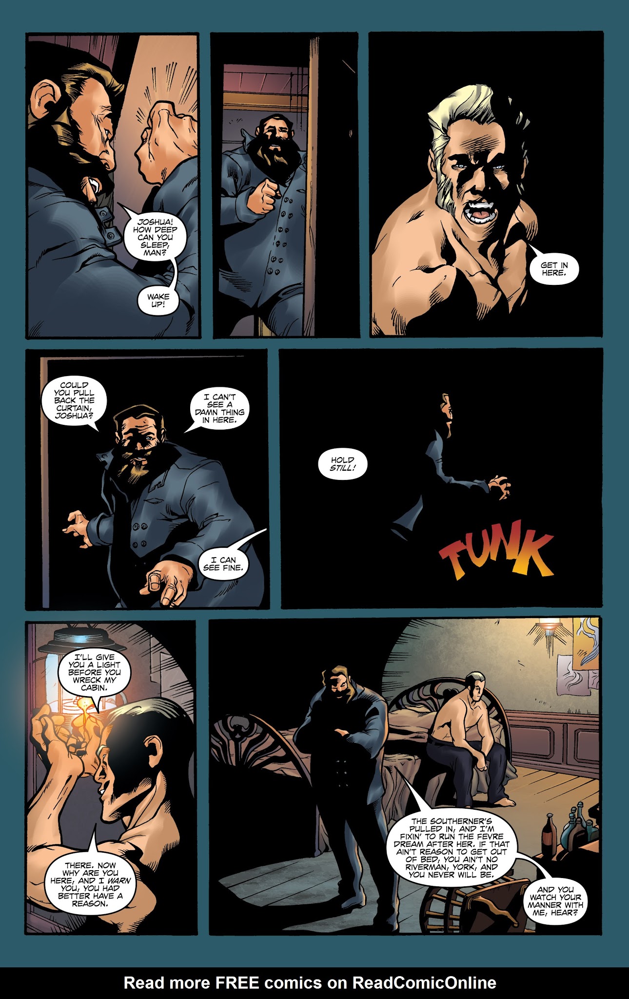 Read online George R.R. Martin's Fevre Dream comic -  Issue #2 - 5