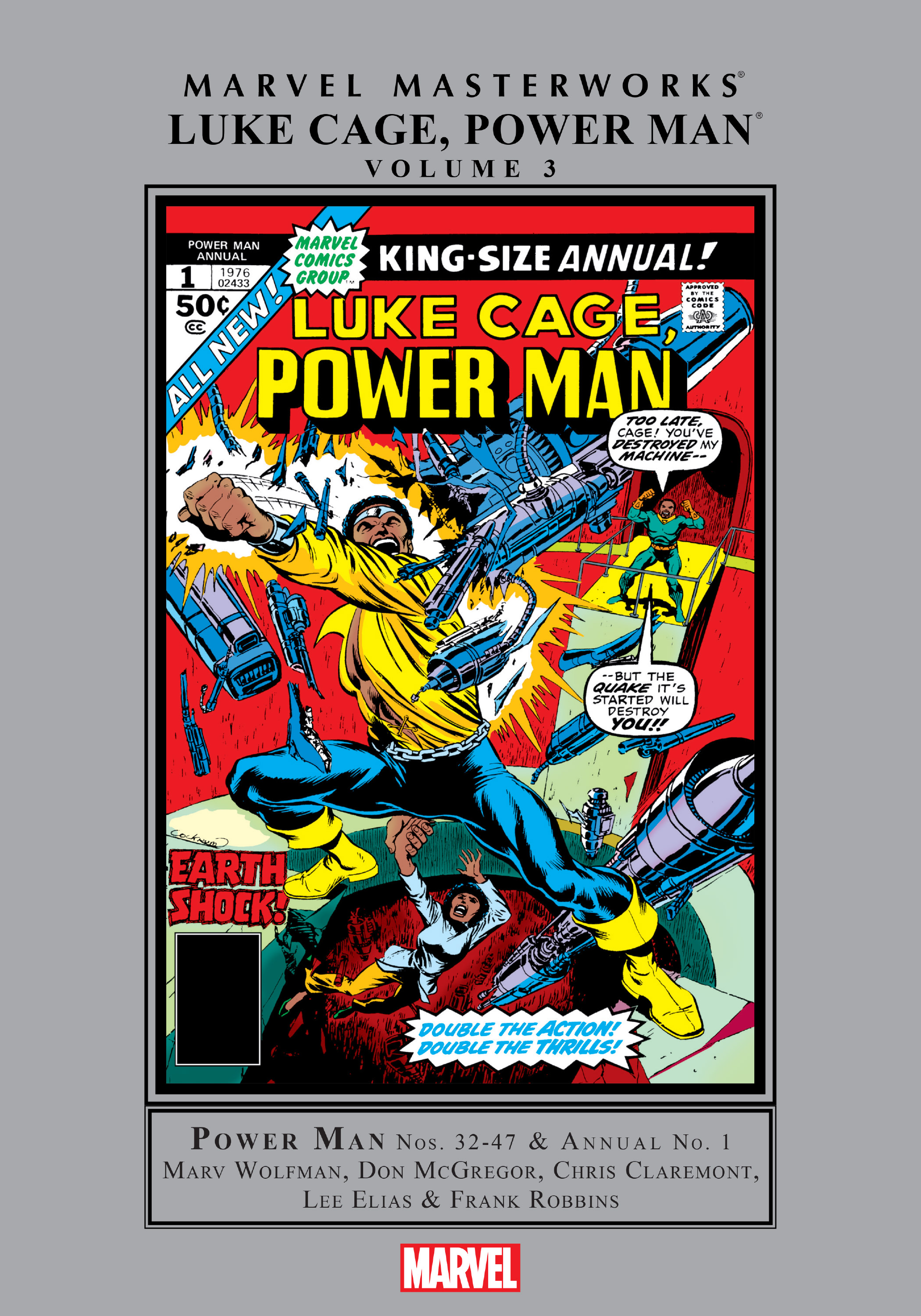 Read online Marvel Masterworks: Luke Cage, Power Man comic -  Issue # TPB 3 (Part 1) - 1