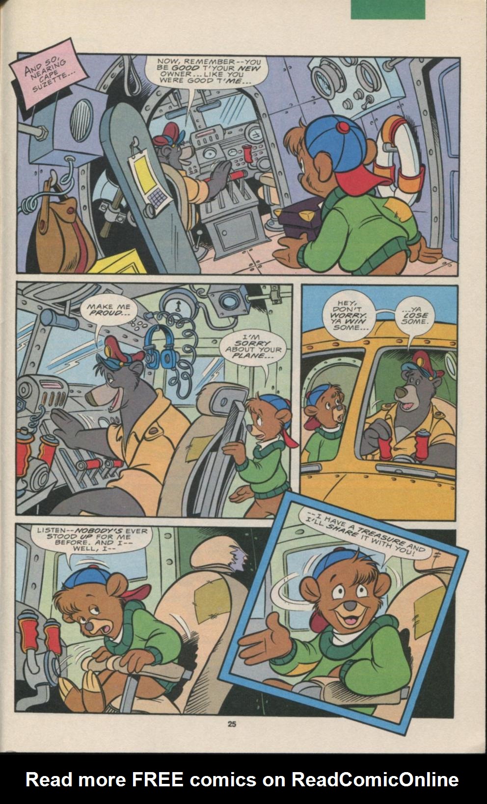 Read online Disney's Tale Spin Limited Series: ''Take Off'' comic -  Issue #1 - 26