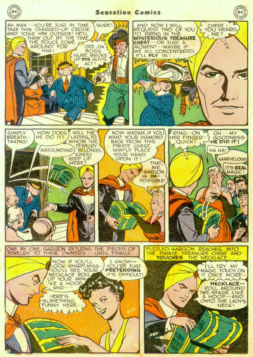 Read online Sensation (Mystery) Comics comic -  Issue #65 - 25