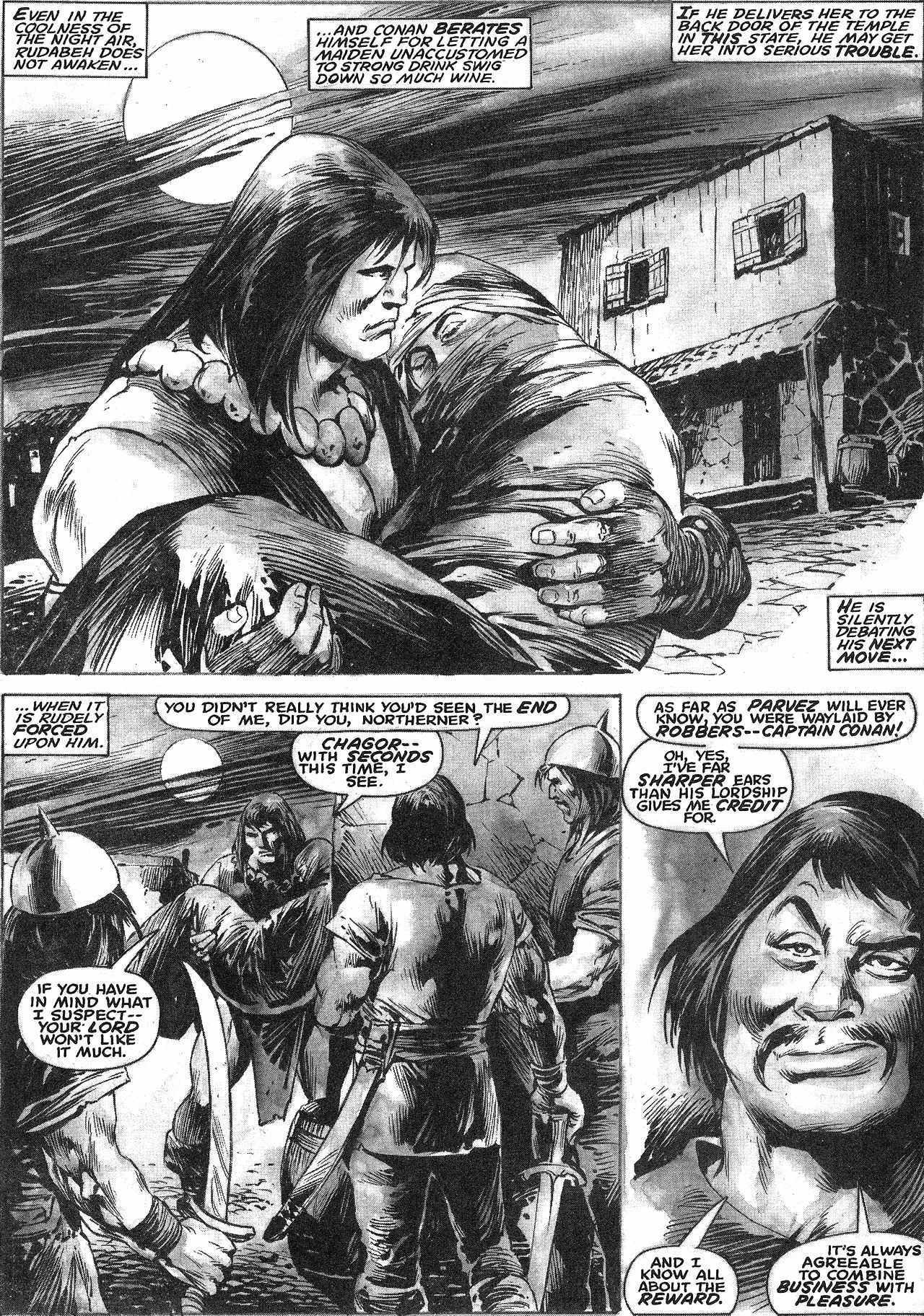 Read online The Savage Sword Of Conan comic -  Issue #208 - 42