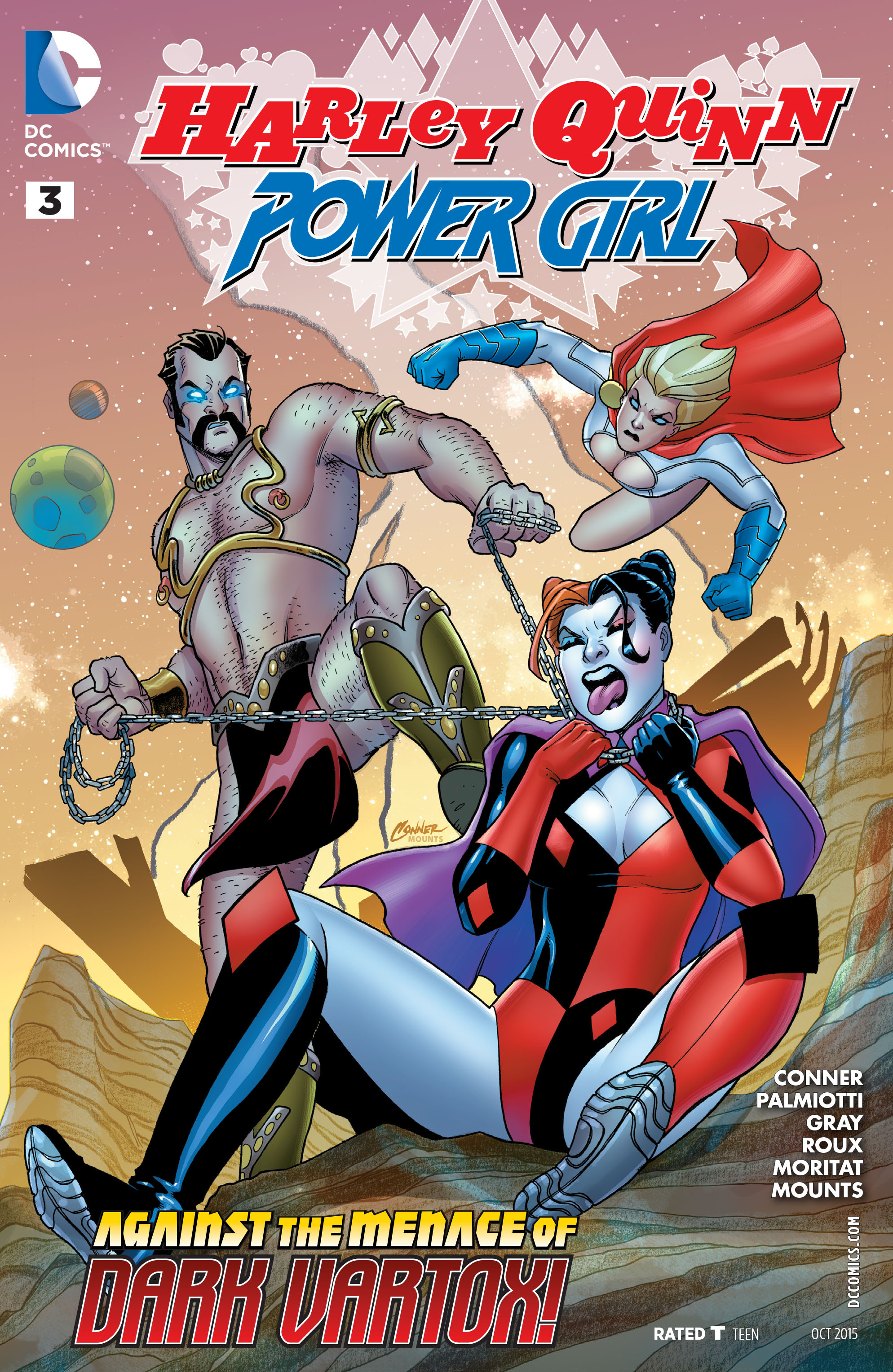 Read online Harley Quinn and Power Girl comic -  Issue #3 - 1
