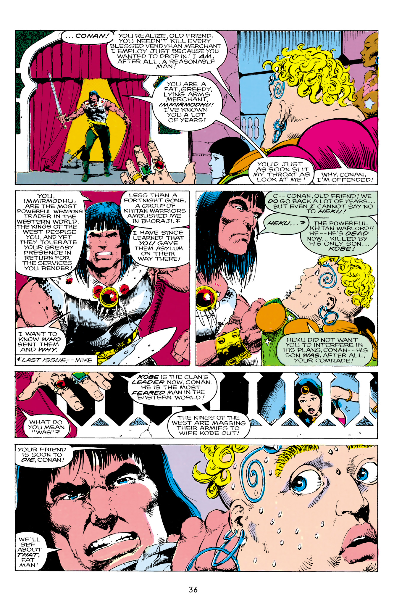 Read online The Chronicles of Conan comic -  Issue # TPB 27 (Part 1) - 36