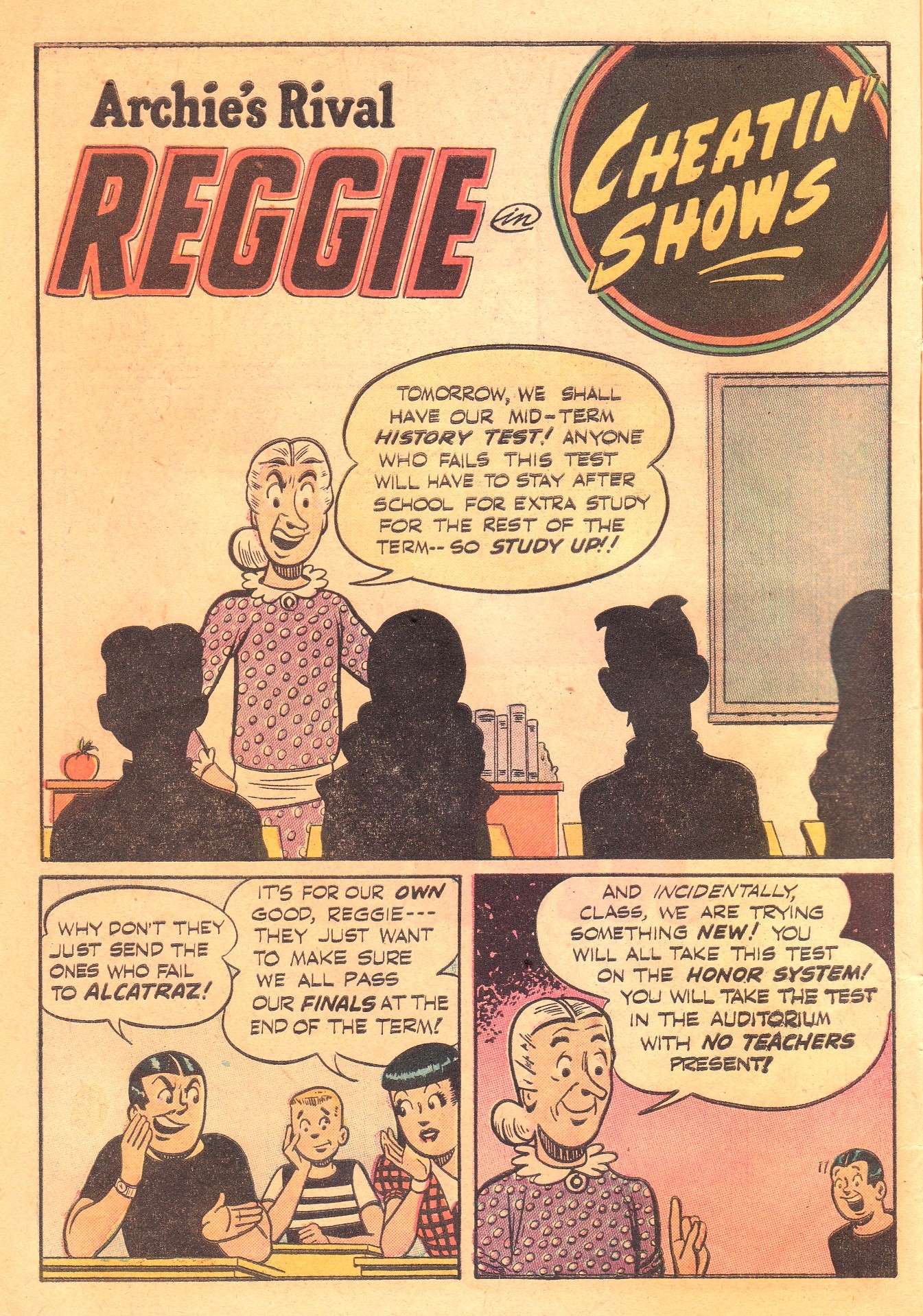 Read online Archie's Rival Reggie comic -  Issue #4 - 10