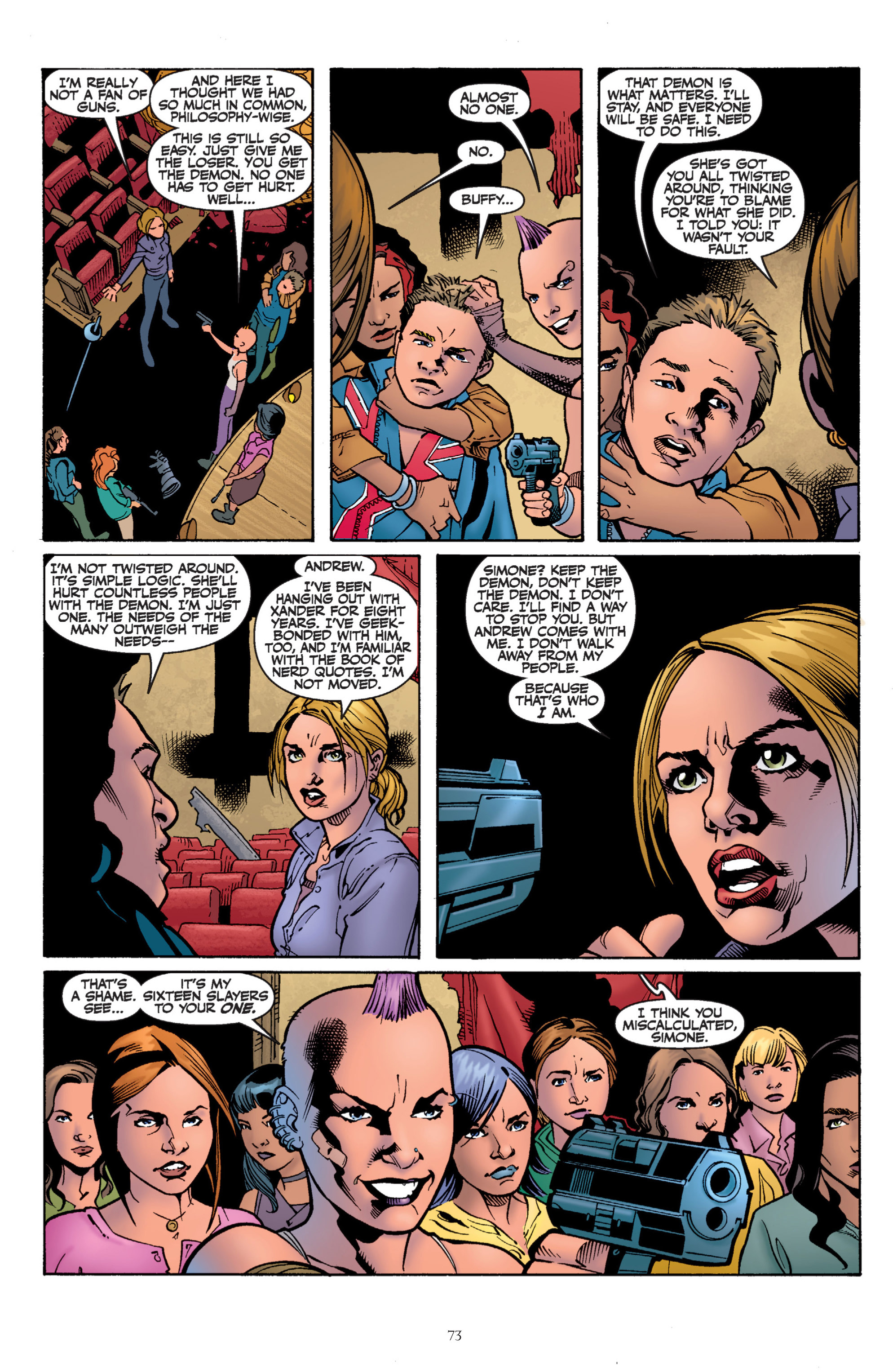 Read online Buffy the Vampire Slayer Season Eight comic -  Issue # _TPB 5 - Predators and Prey - 74