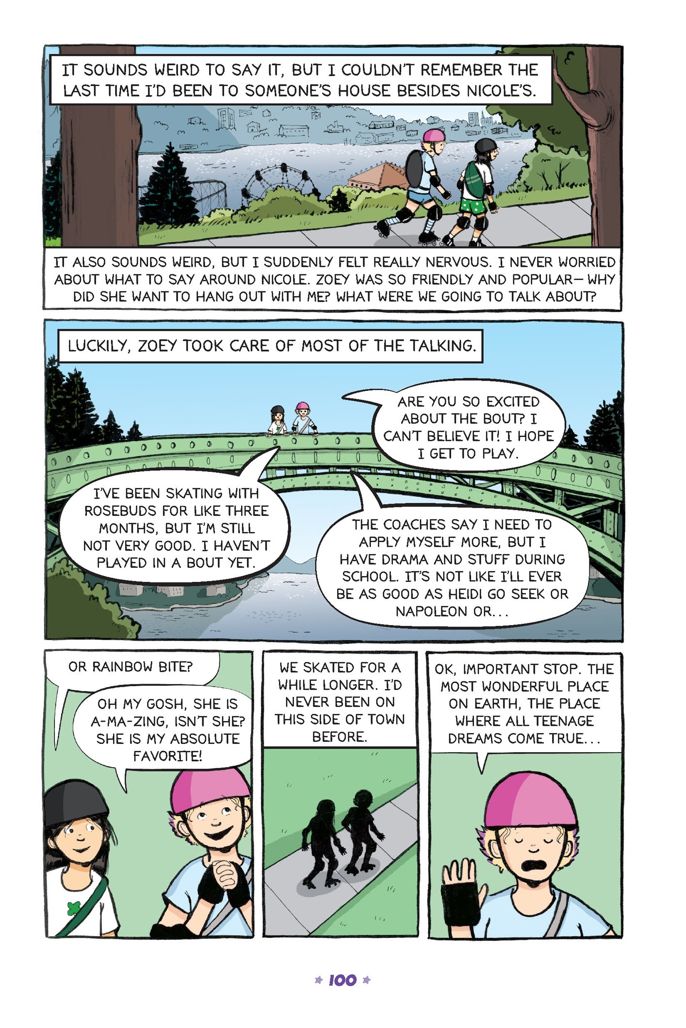 Read online Roller Girl comic -  Issue # TPB (Part 1) - 97