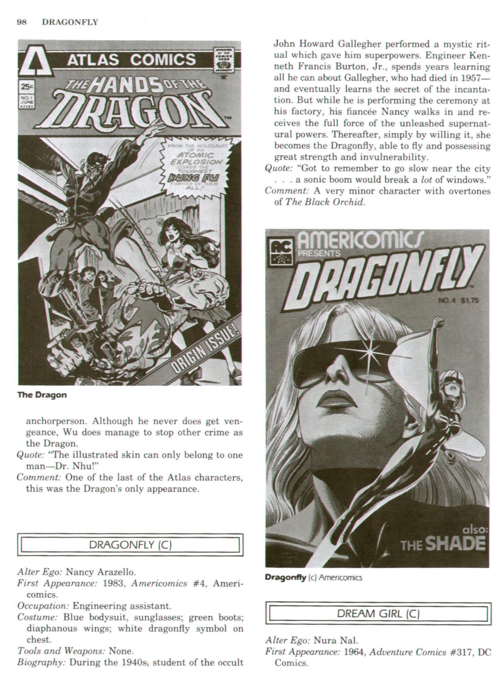 Read online The Encyclopedia of Superheroes comic -  Issue # TPB (Part 2) - 17