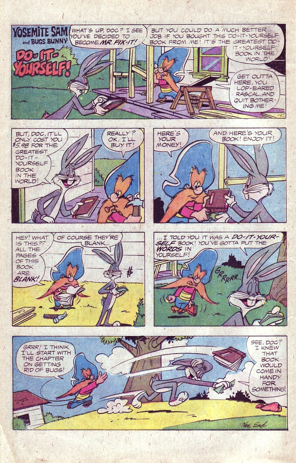 Read online Yosemite Sam and Bugs Bunny comic -  Issue #38 - 12