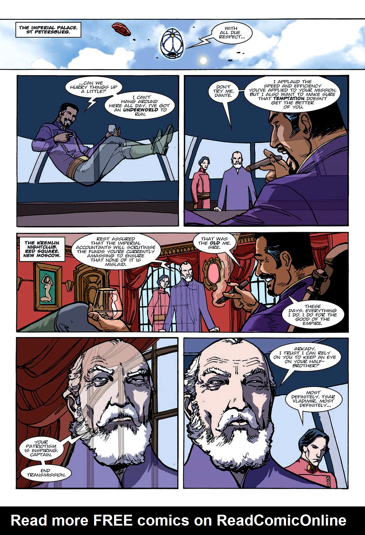 Read online Nikolai Dante comic -  Issue # TPB 8 - 119
