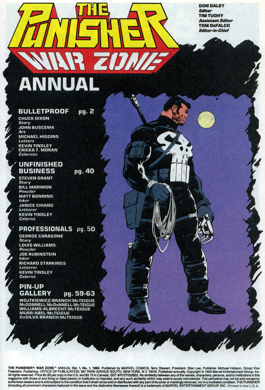 Read online The Punisher War Zone comic -  Issue # Annual 1 - 2