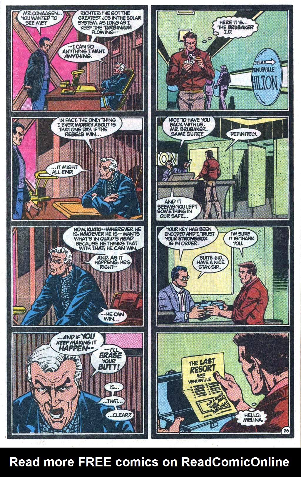 Read online Total Recall (1990) comic -  Issue # Full - 27