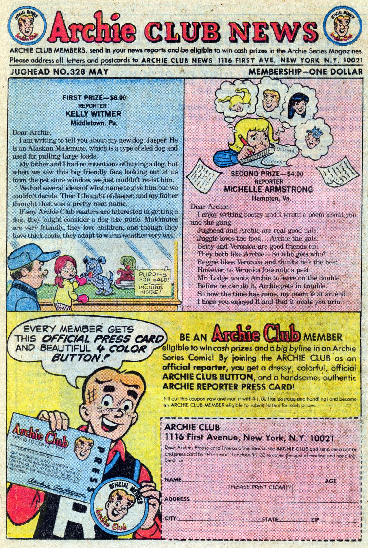 Read online Jughead (1965) comic -  Issue #328 - 22