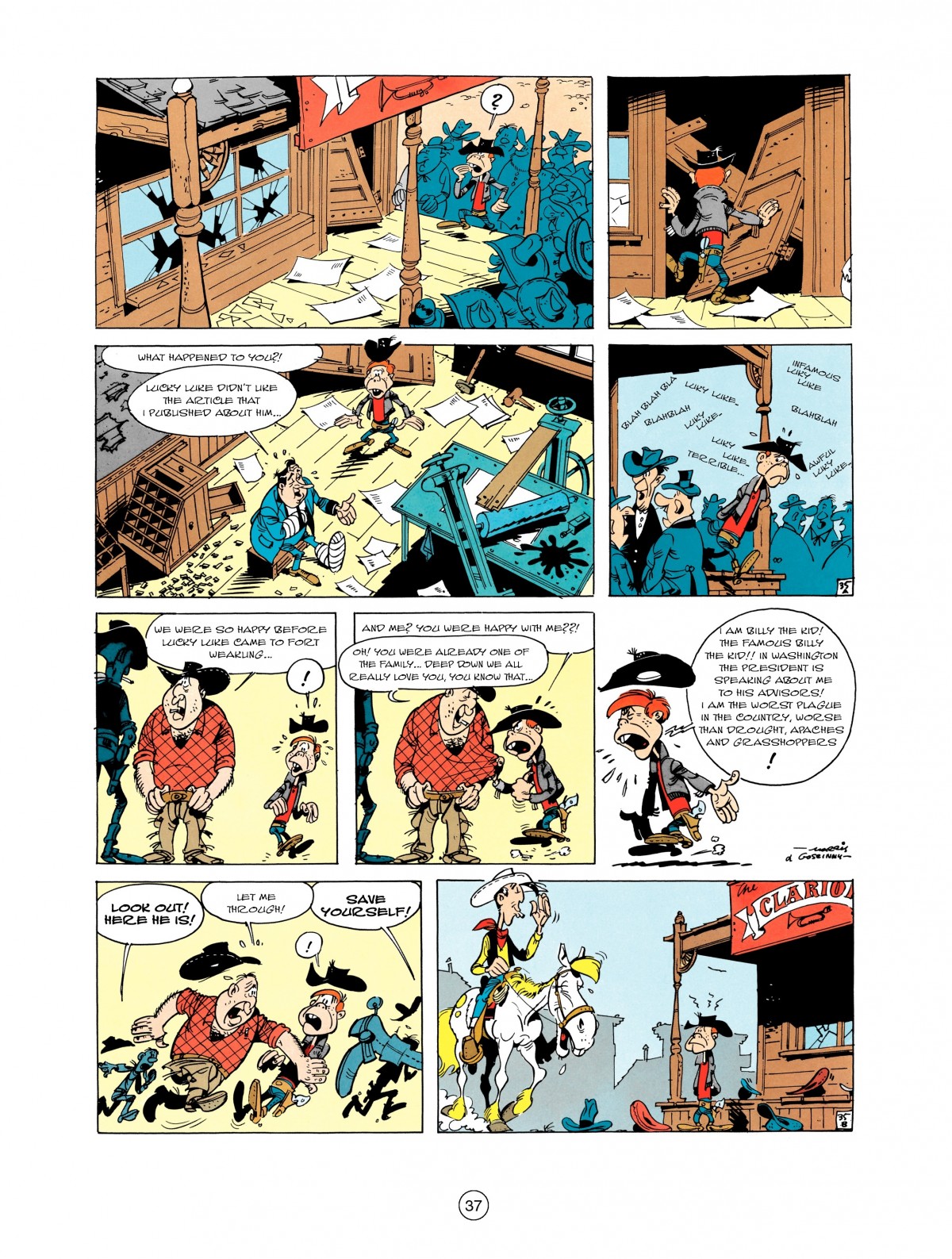 A Lucky Luke Adventure issue 1 - Page 39