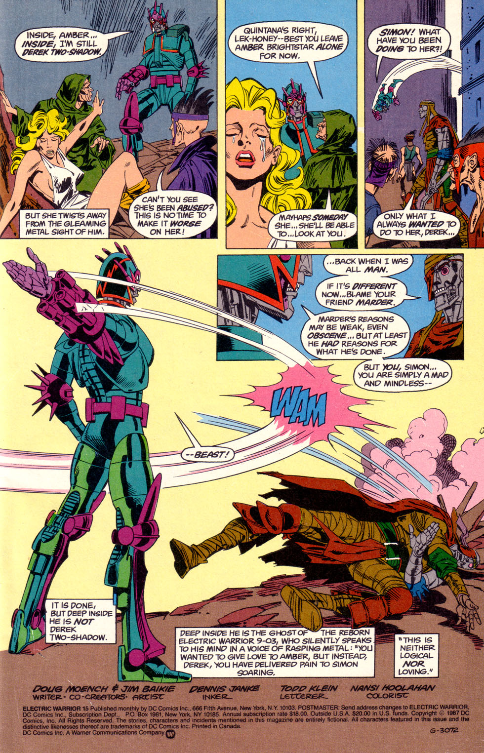 Read online Electric Warrior comic -  Issue #15 - 3