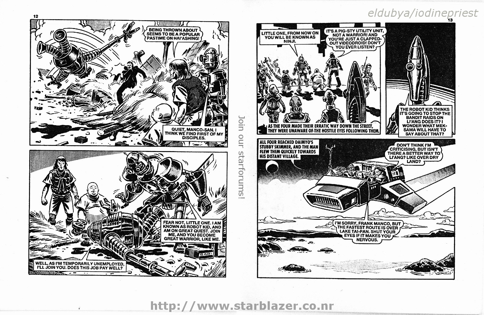 Read online Starblazer comic -  Issue #232 - 8